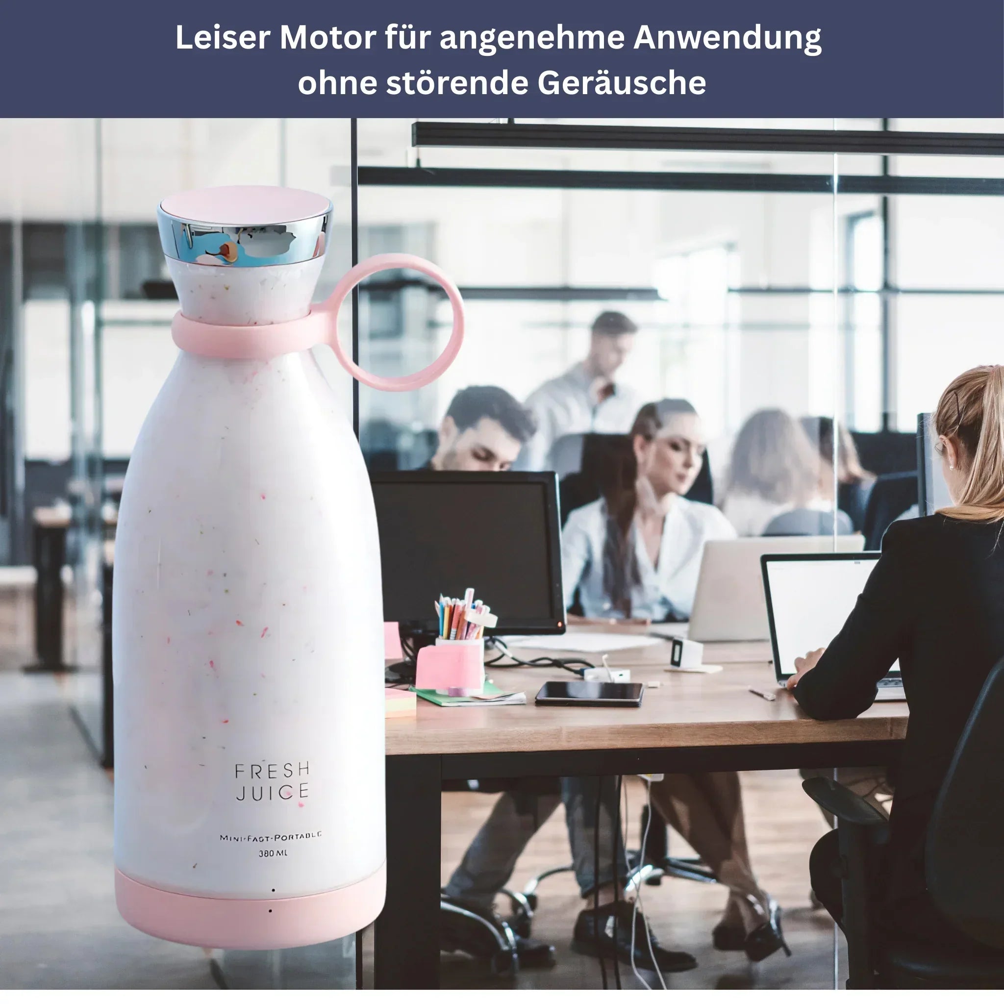 Elektrische Mini Mixer voor Sap en Smoothie