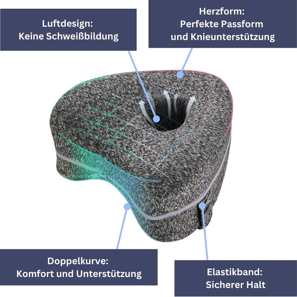 DreamSleep – Ergonomisch knie- en beenrustkussen
