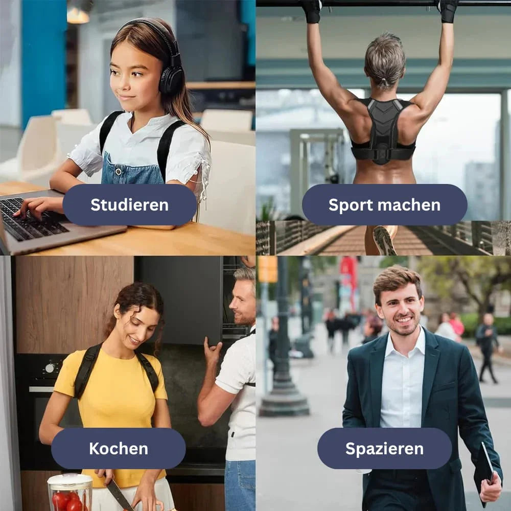 SpineForce – Houdingscorrector voor rug en sleutelbeen