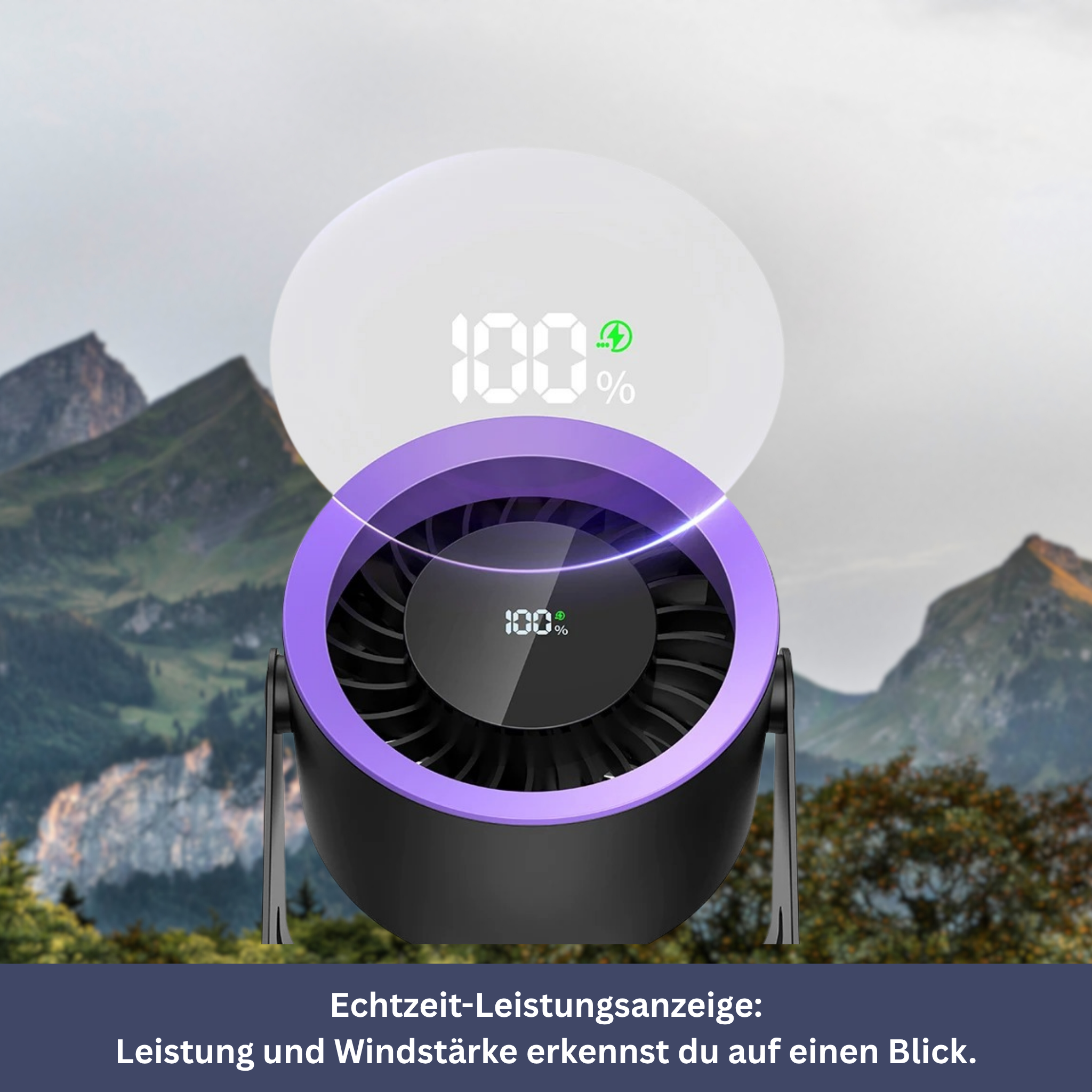 3-in-1 Ventilator met Zwenkfunctie