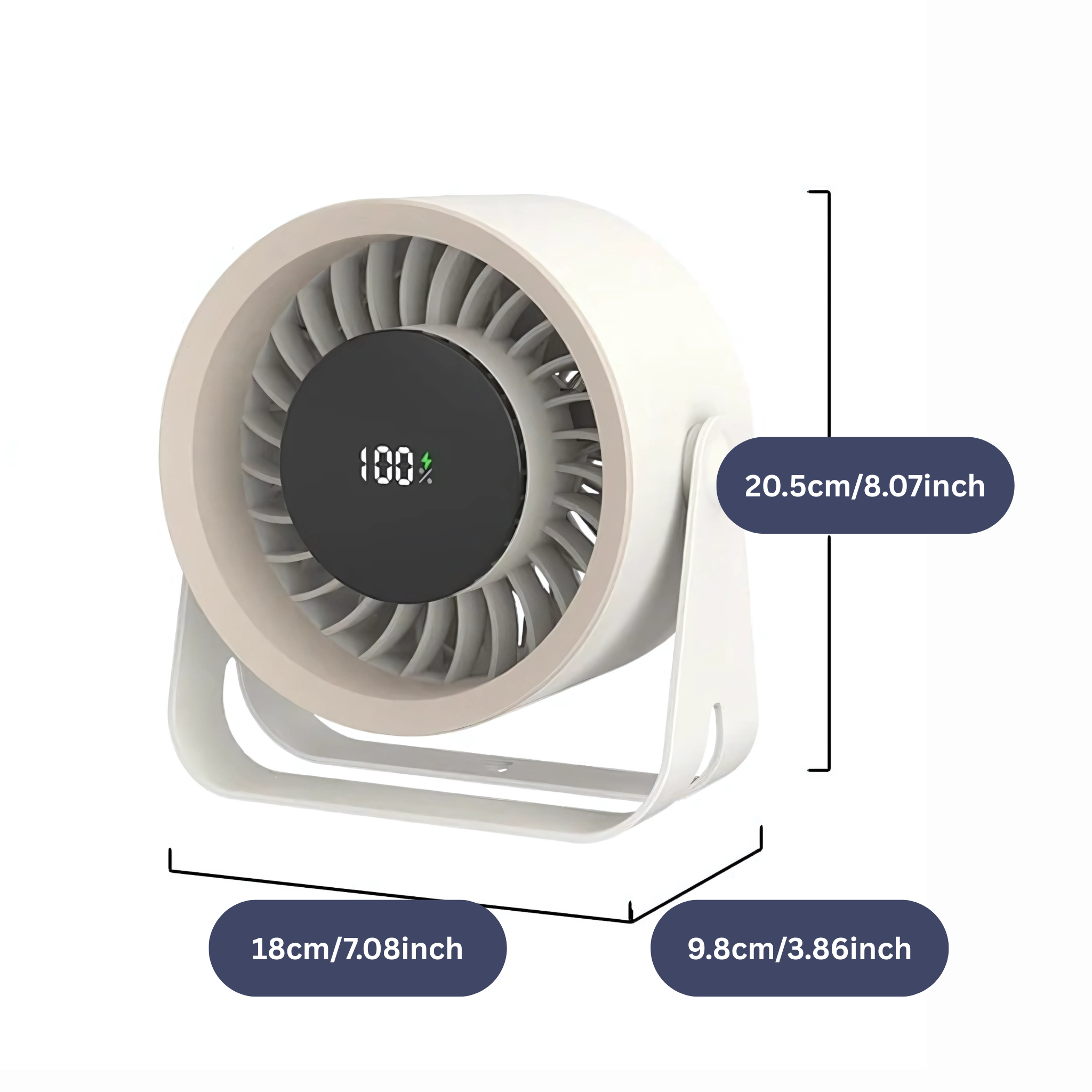 3-in-1 Ventilator met Zwenkfunctie