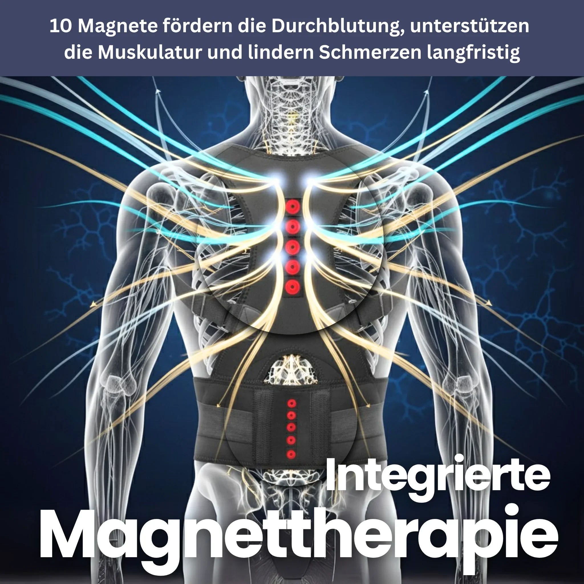 CoreShield Max Magnetische Rugbrace