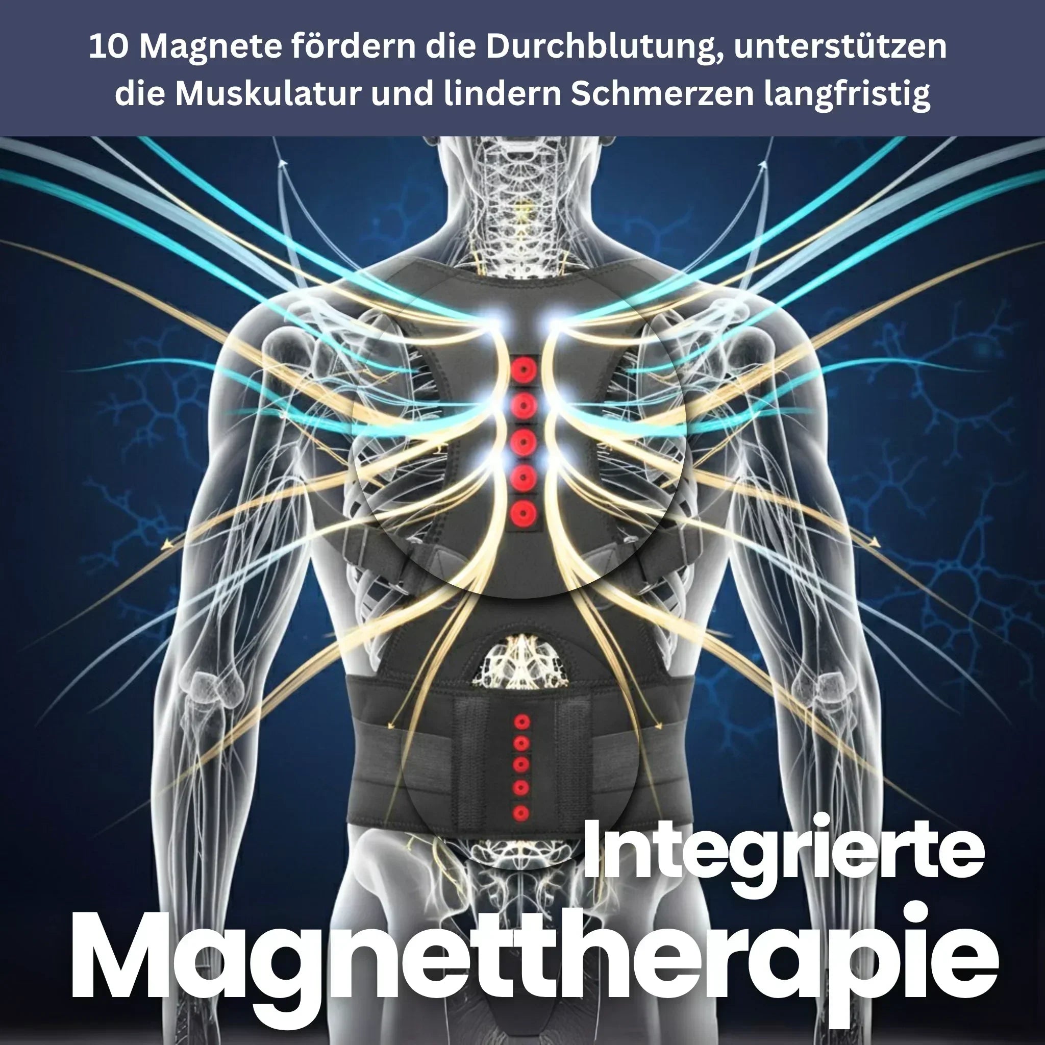 CoreShield Max Magnetische Rugbrace