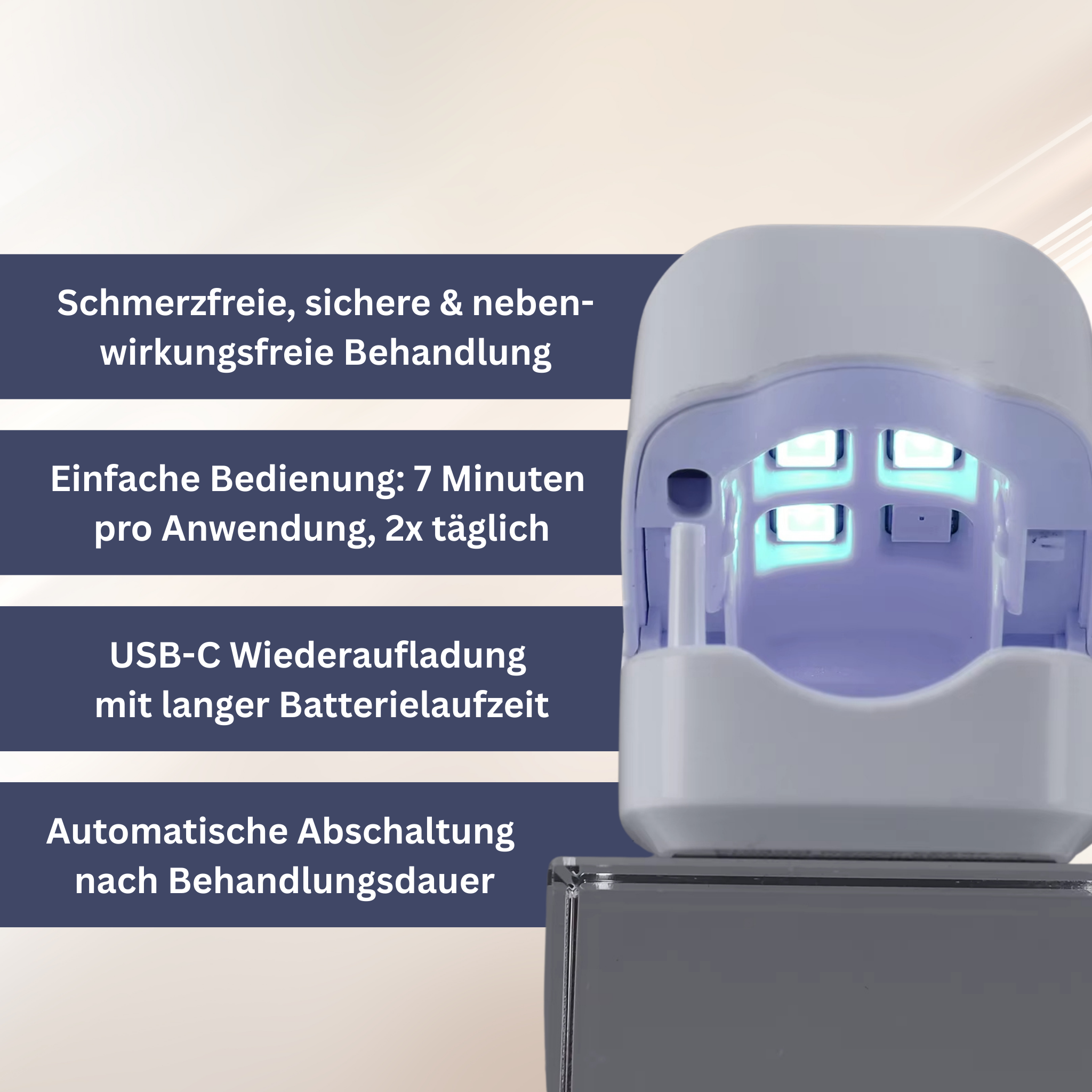 NailClip – Schimmelnageltherapieapparaat