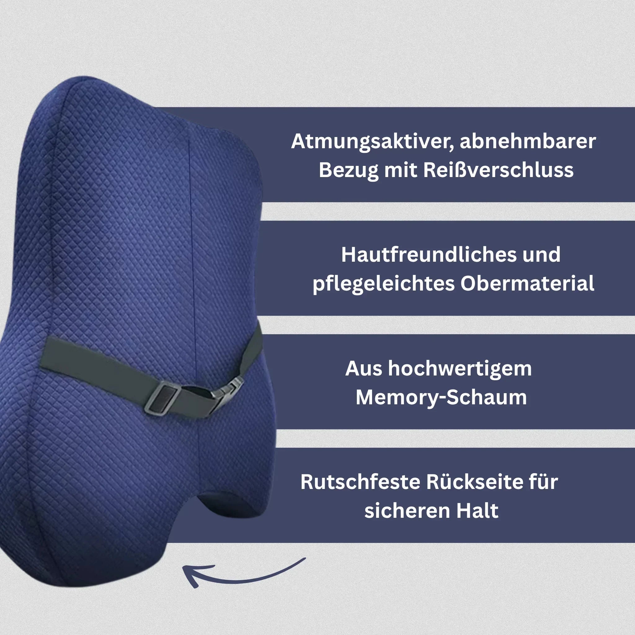 PosturePlus - Orthopedisch Rugkussen