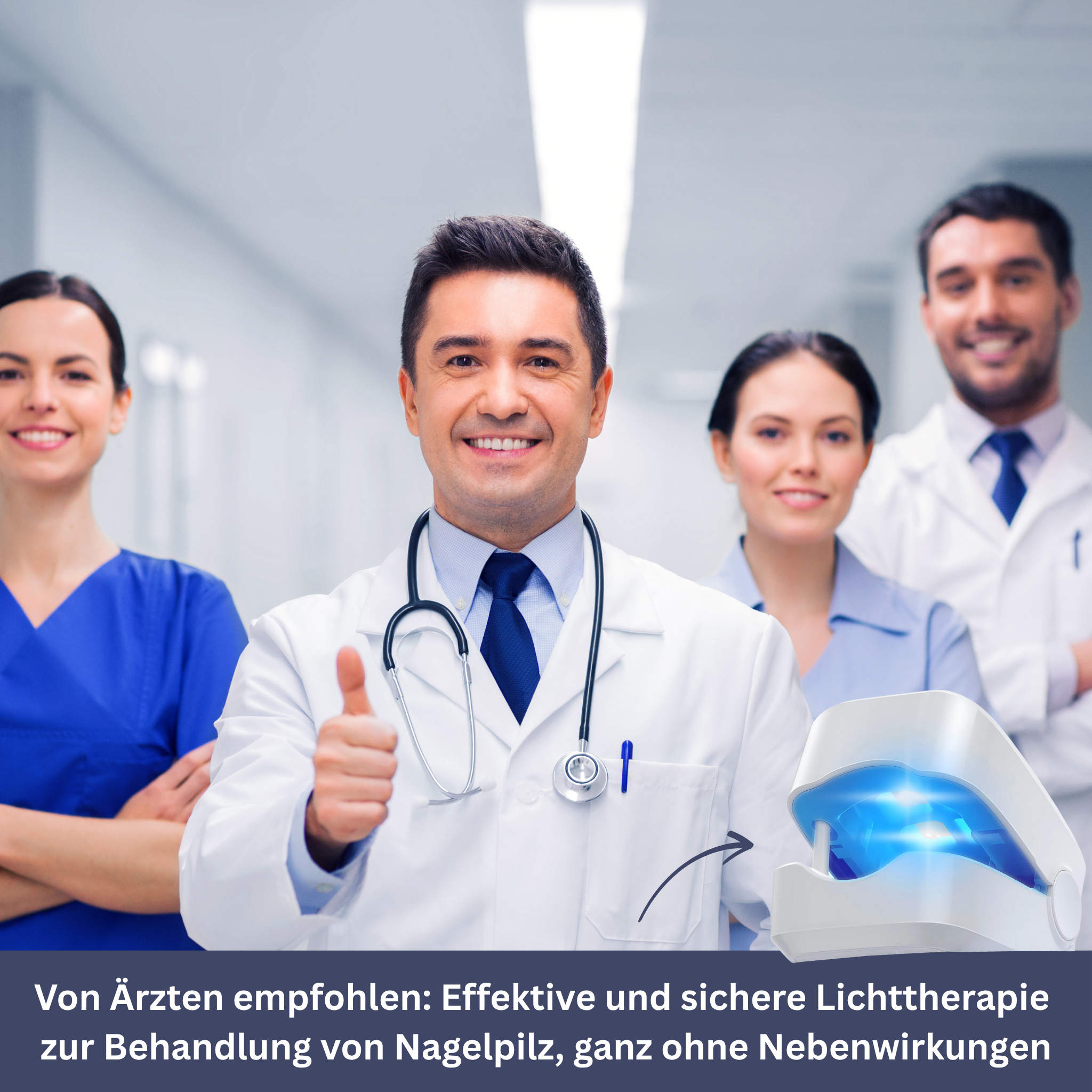NailClear - Laserapparaat tegen kalknagel