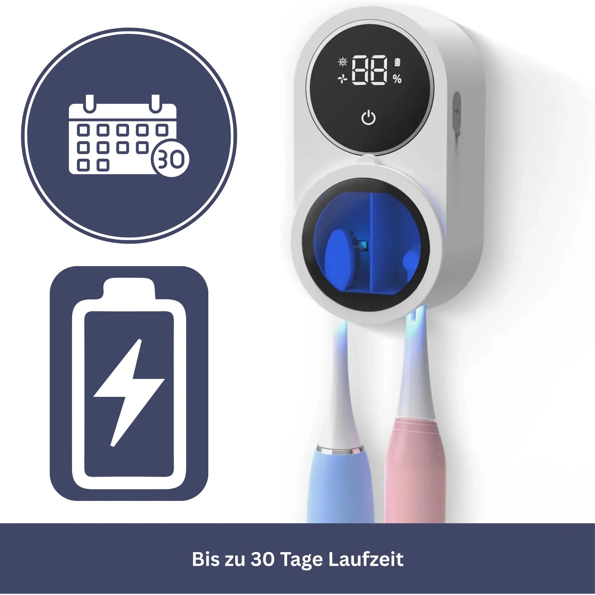 Slimme Tandenborstelhouder met Reinigingsfunctie