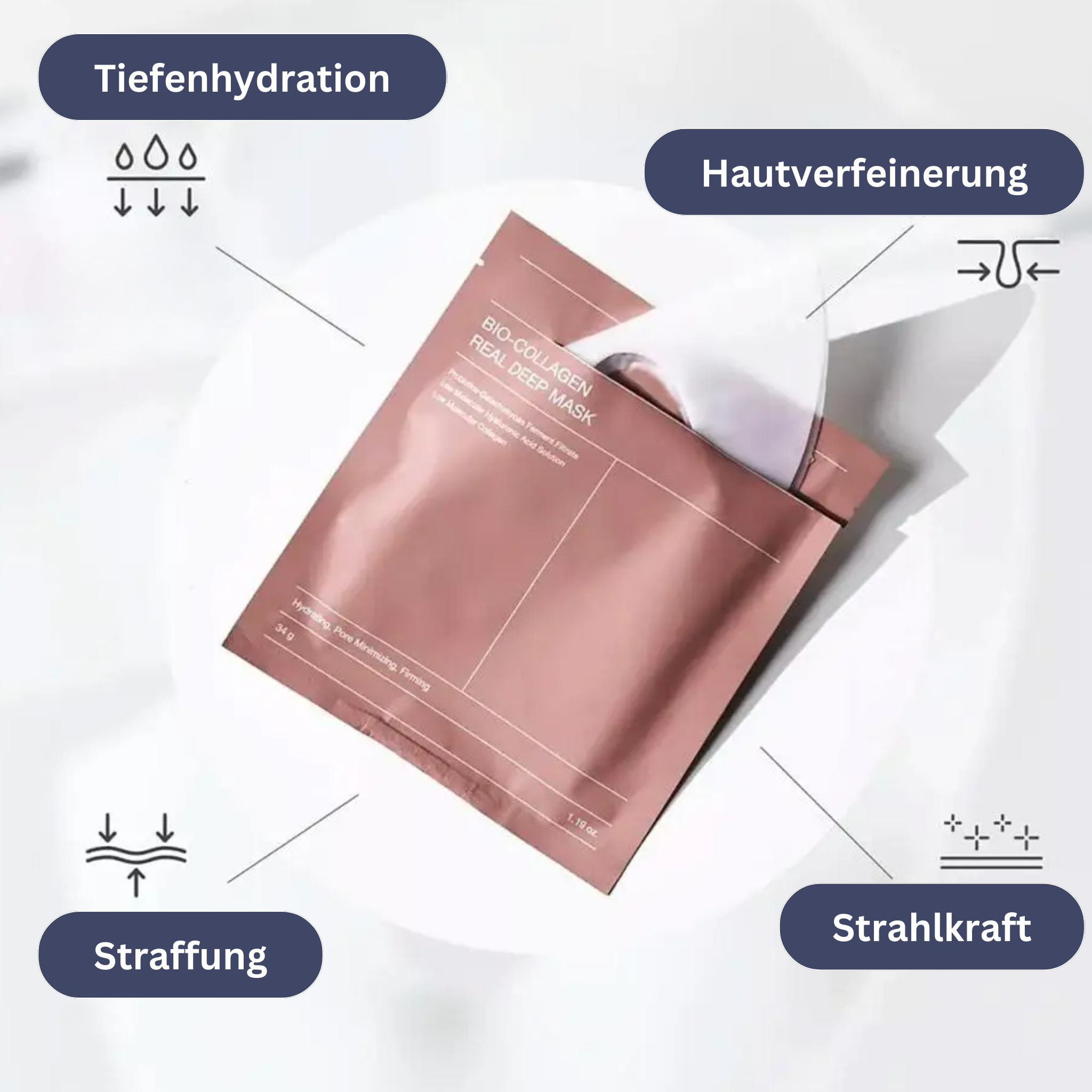 Bio Collageen Gezichtsmasker
