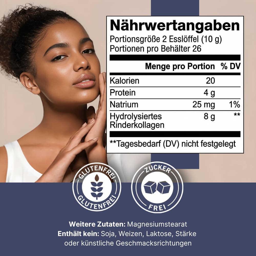 Kollagen Pulver mit Vitamin C & Biotin