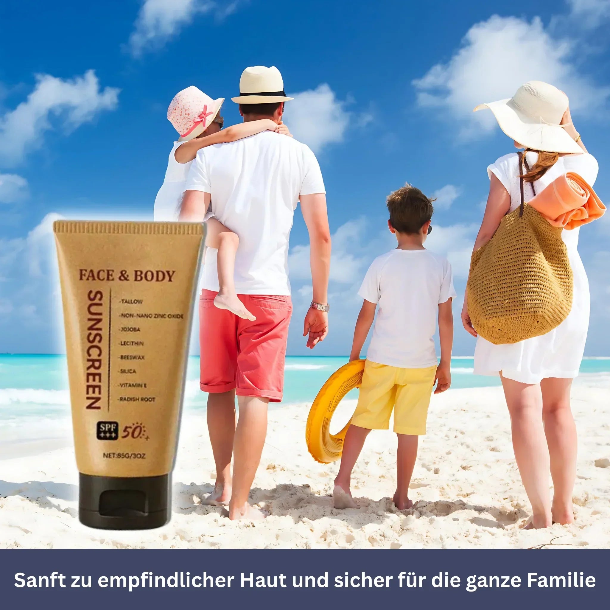 Beef Tallow Minerale Zonnebrandcrème SPF 50