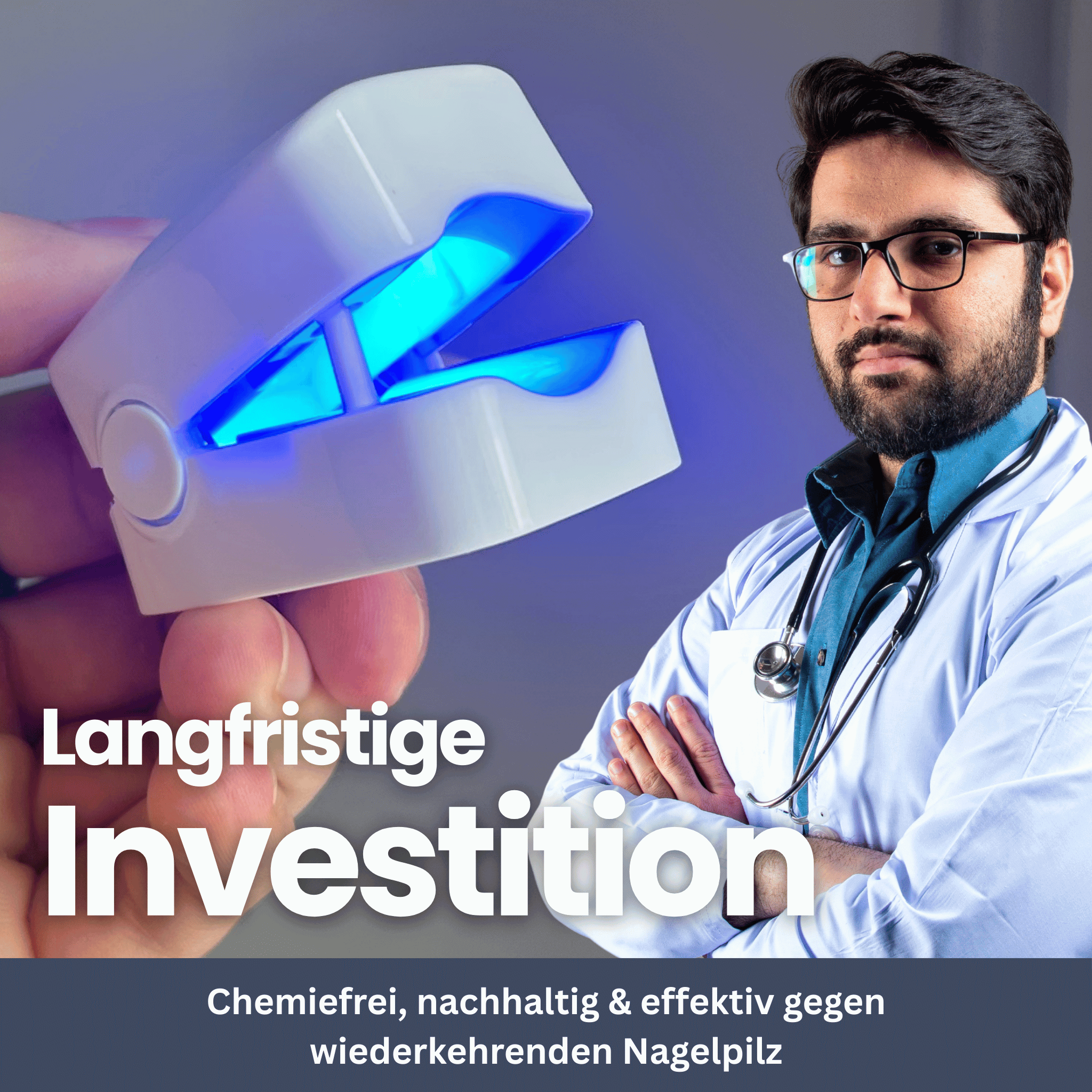 NailClip – Schimmelnageltherapieapparaat
