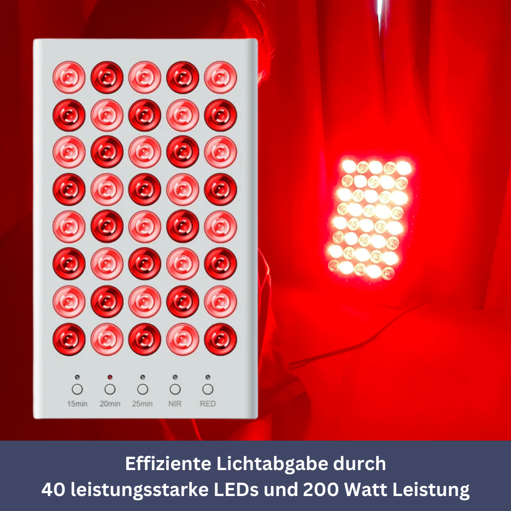 LumiCare roodlichttherapie-apparaat