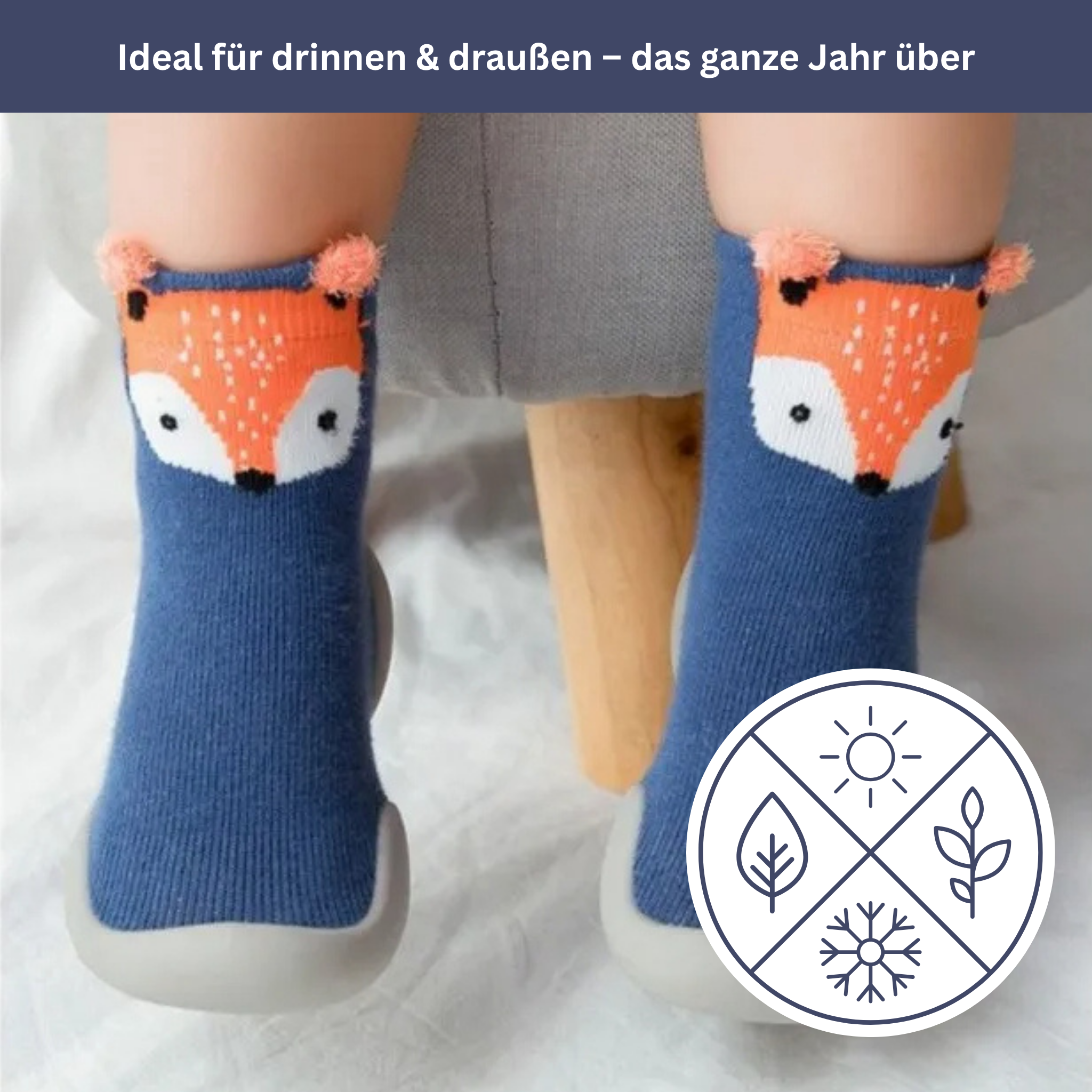MiniSteps - Antislip Schoenen voor Kleine Ontdekkers