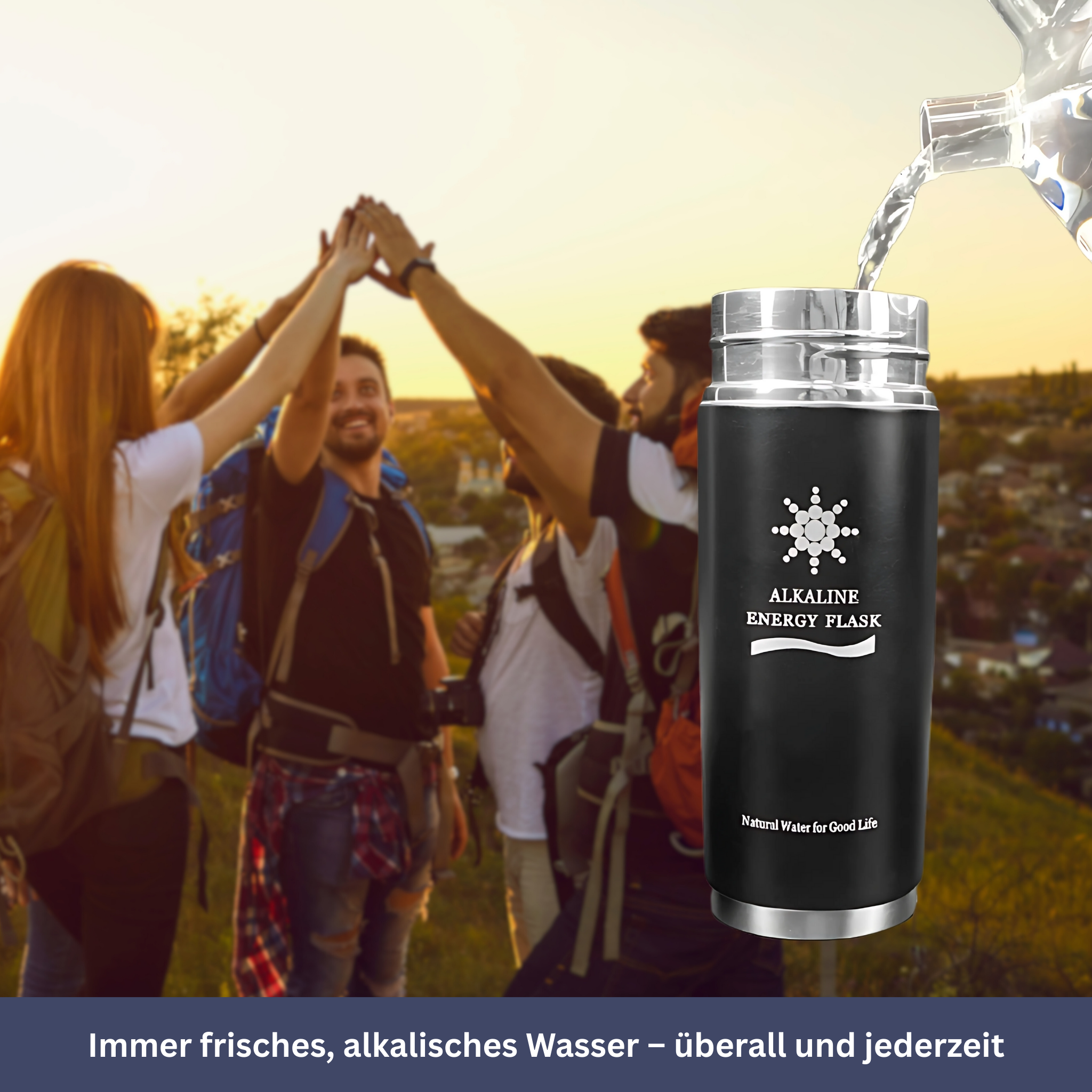 AquaBalance – Alkalische filterfles