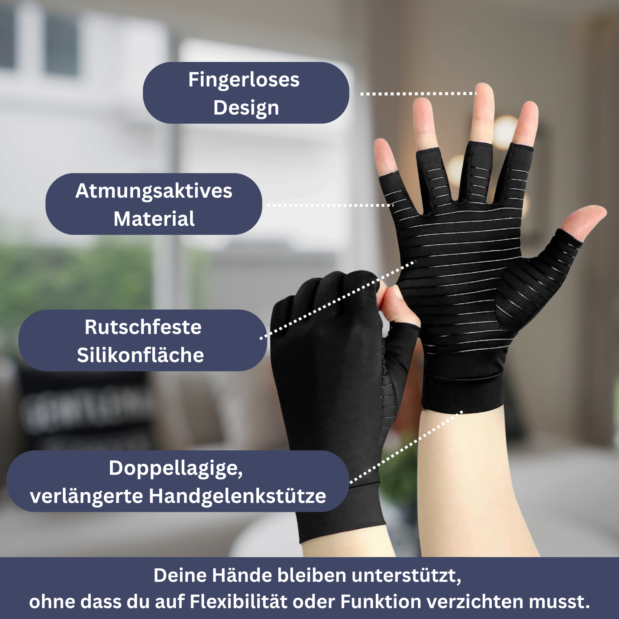 ArthroFit Compressiehandschoenen