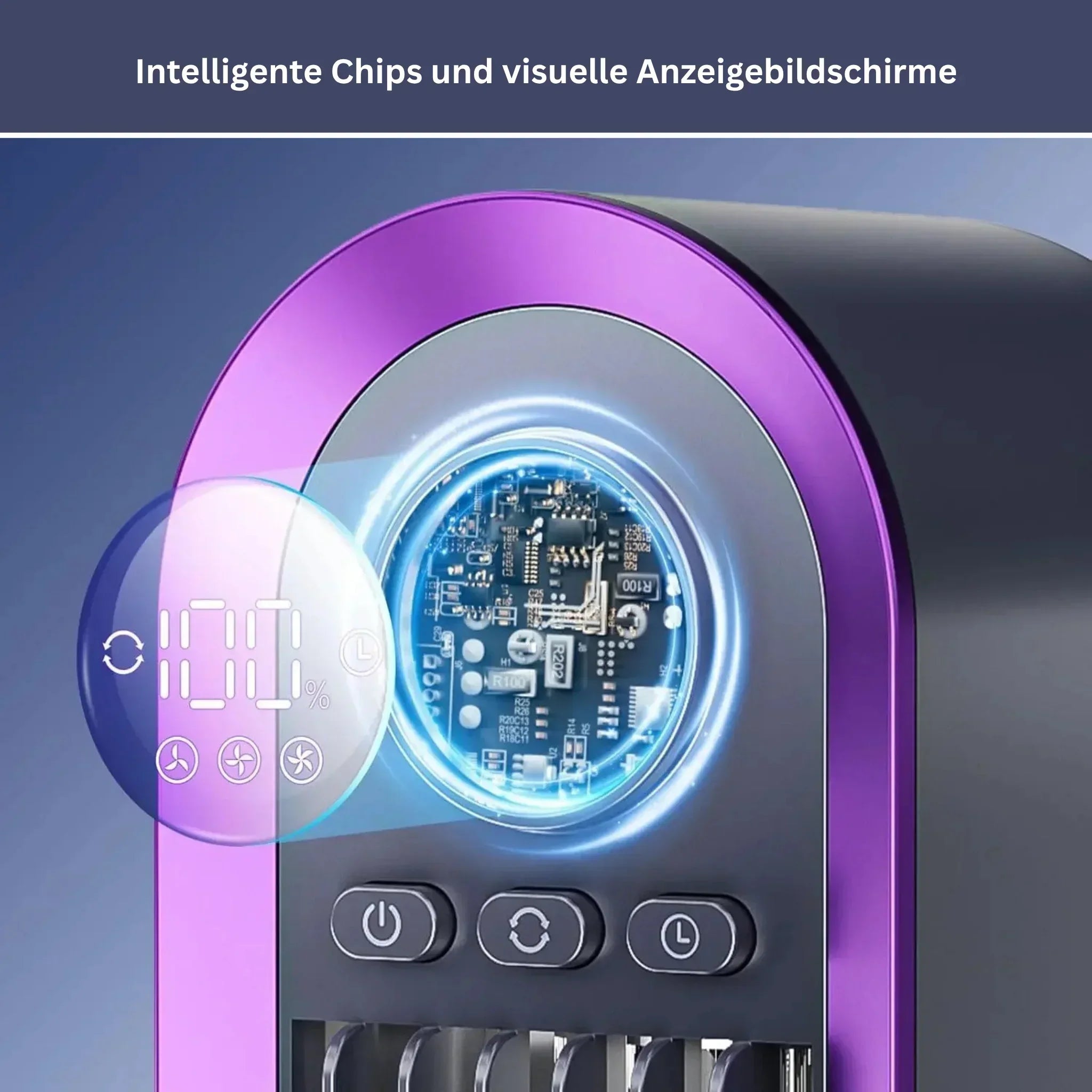 Bladeless Tischventilator für Büro & Zuhause