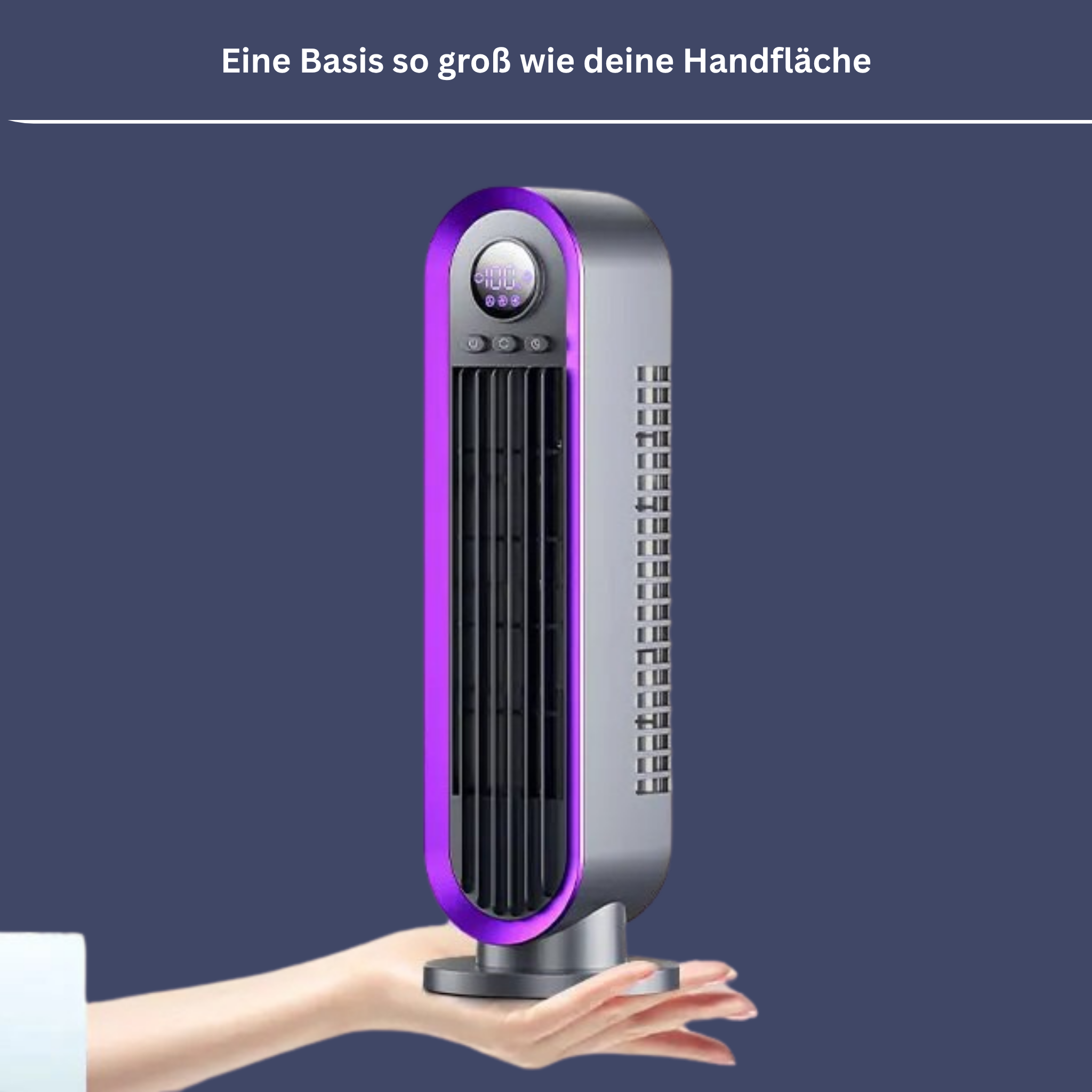 Bladeloze Tafelventilator voor Kantoor & Thuis