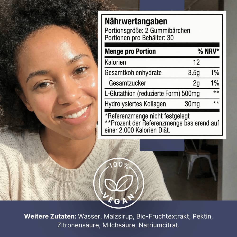 Glutathion Beauty Gummies – 13-Complex Formule