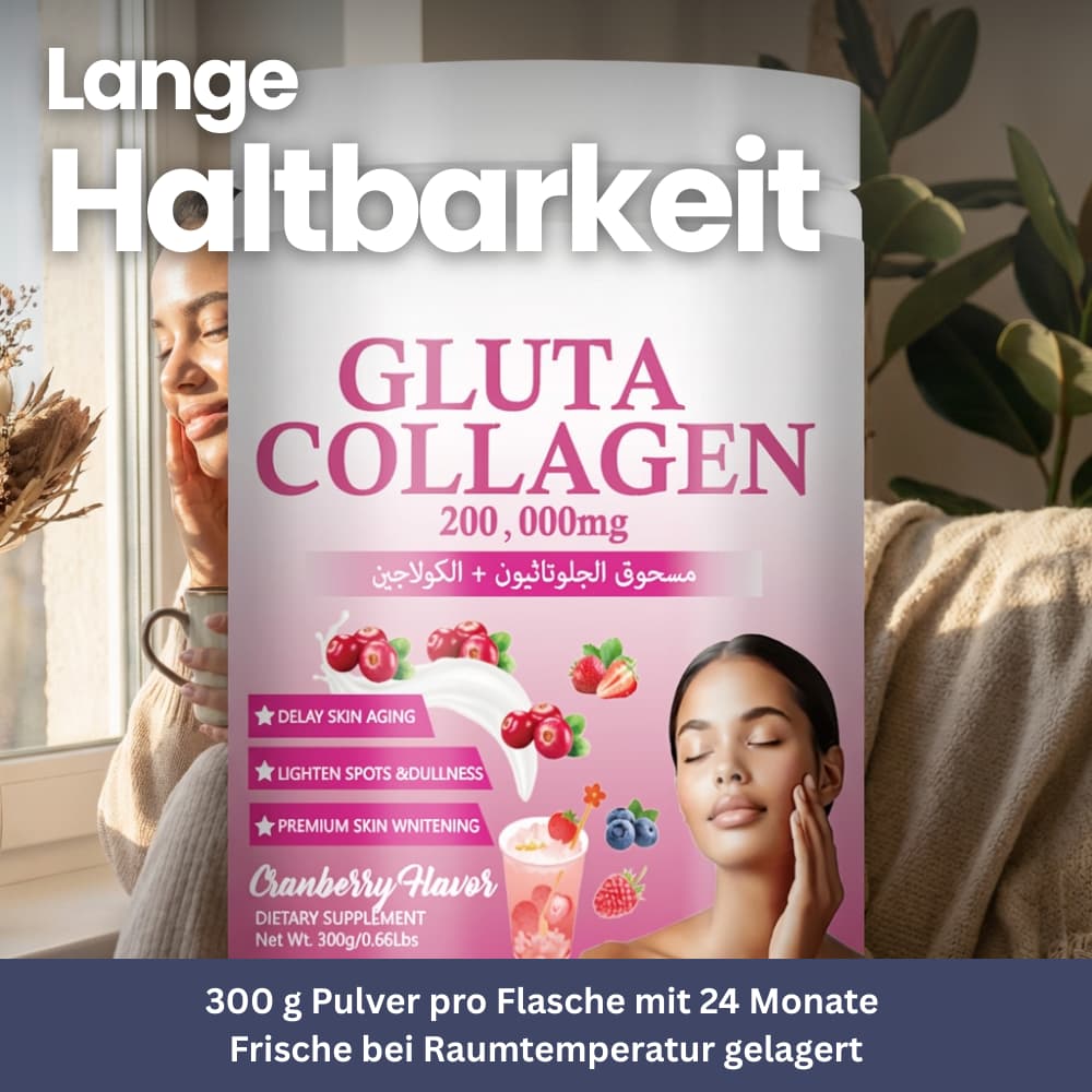 Glutathion & Collageen Poeder – Beauty Drink voor Vrouwen
