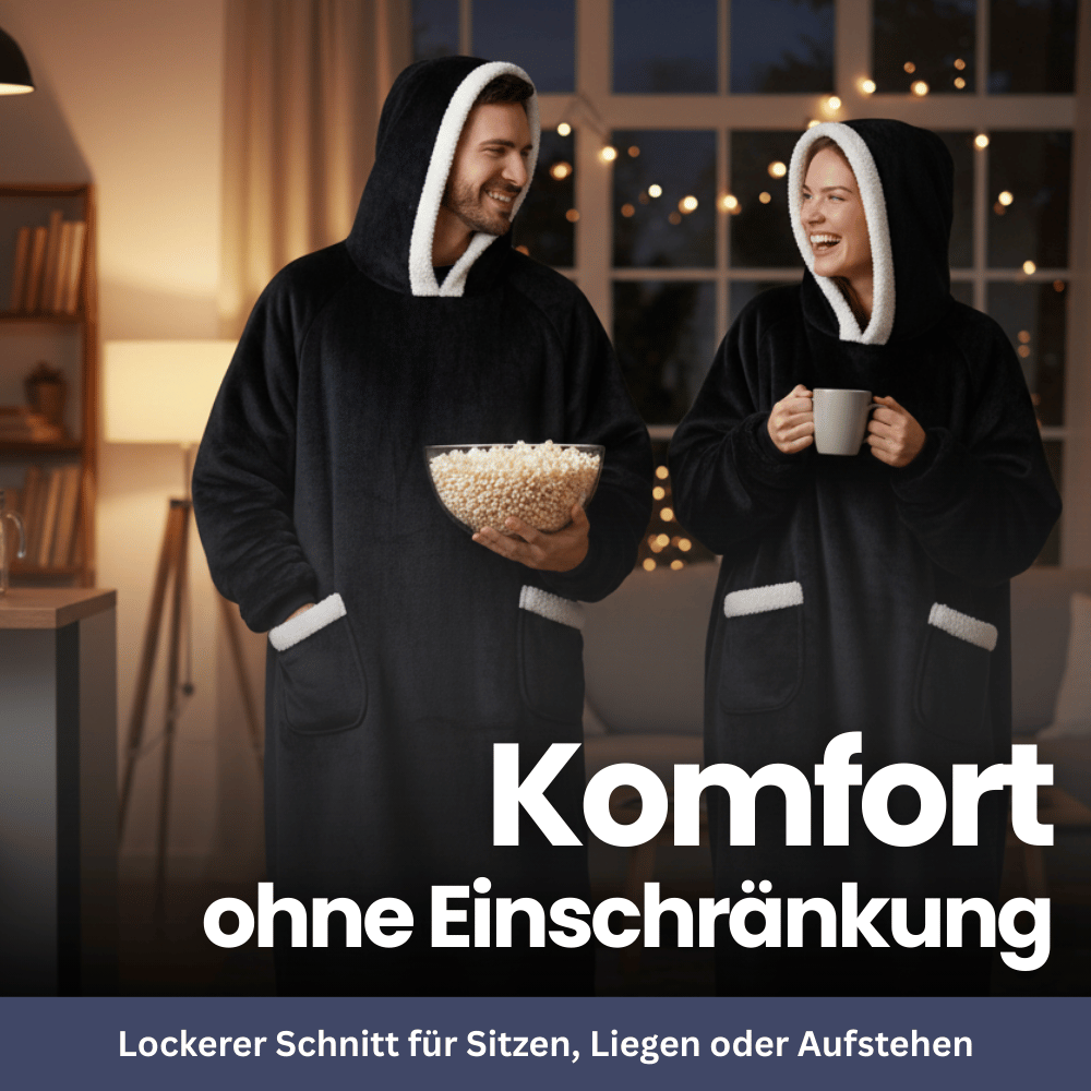 Hoodie-Deken "Knuffeldroom"