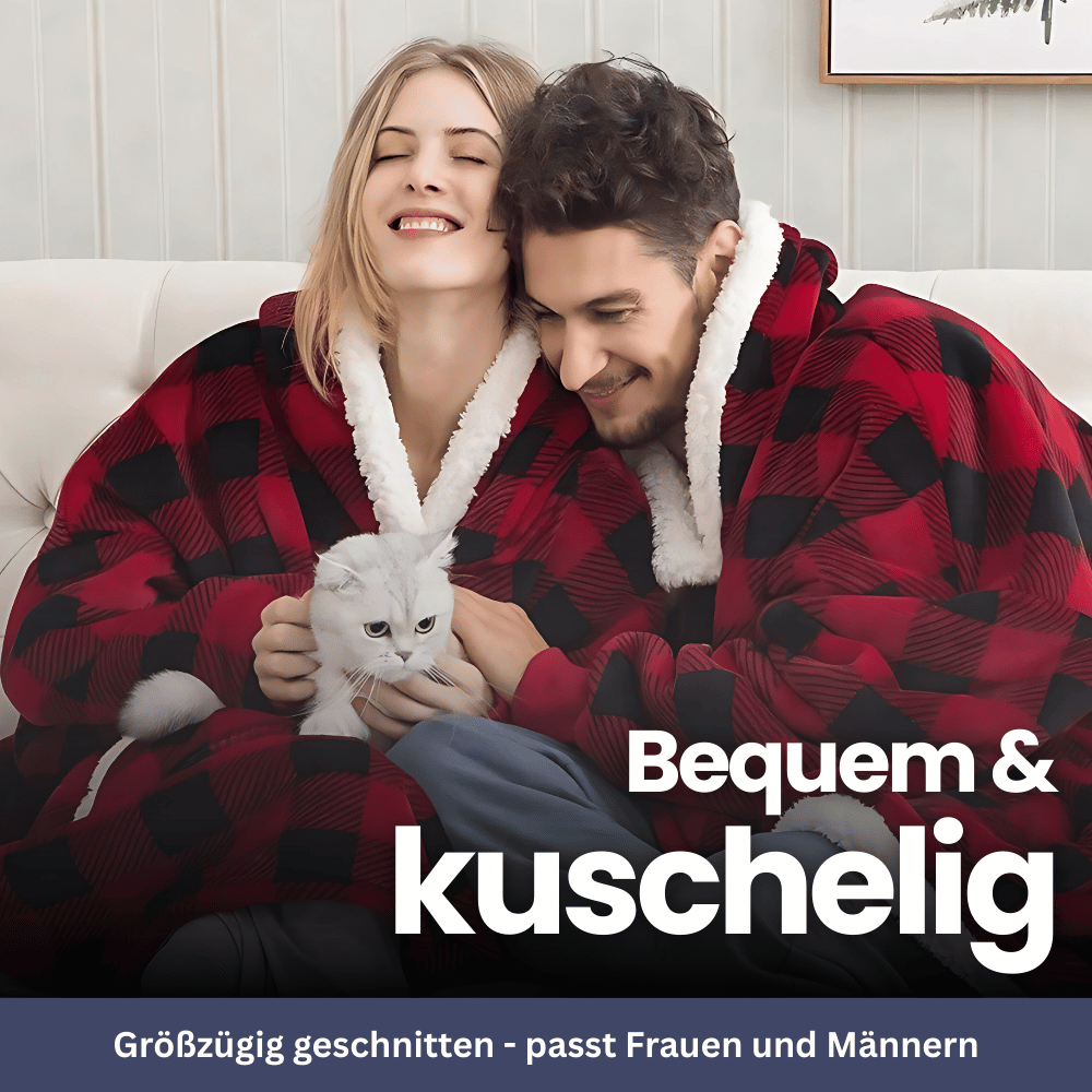 Hoodie-Deken "Knuffeldroom"