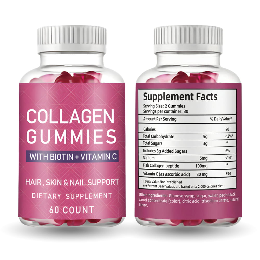 Collageen Gummies met Biotine & Vitamine C