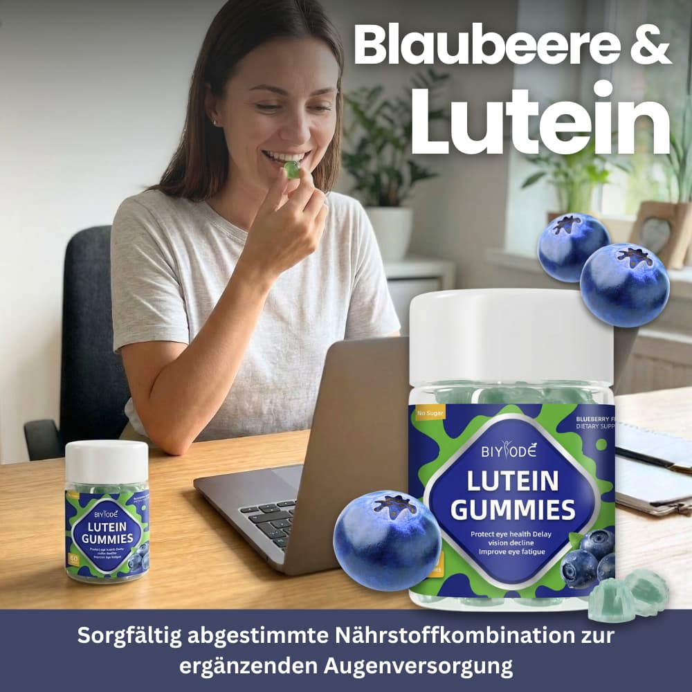 Luteïne Gummies voor de ogen