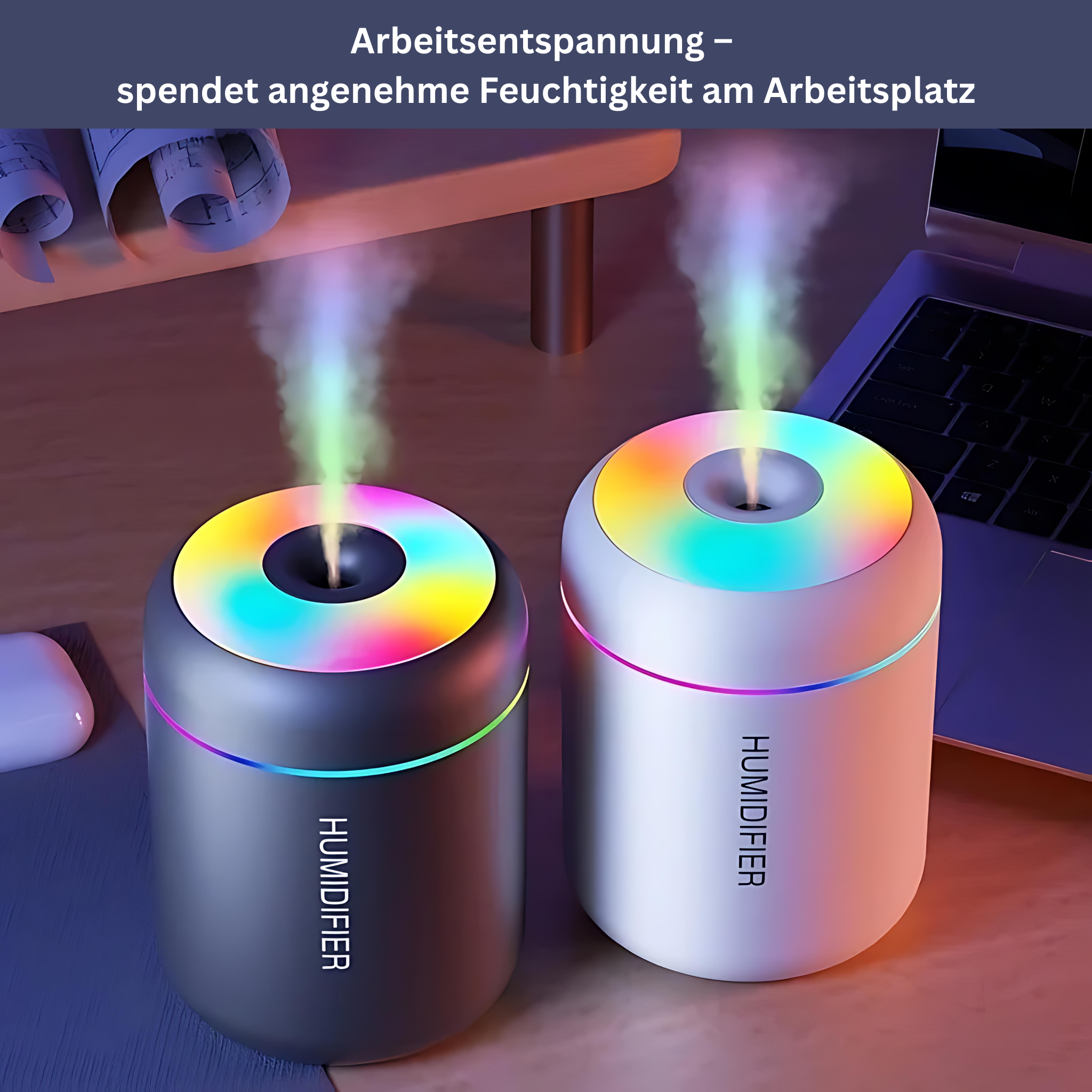 Mini Aroma Diffuser & Luchtzuiveraar