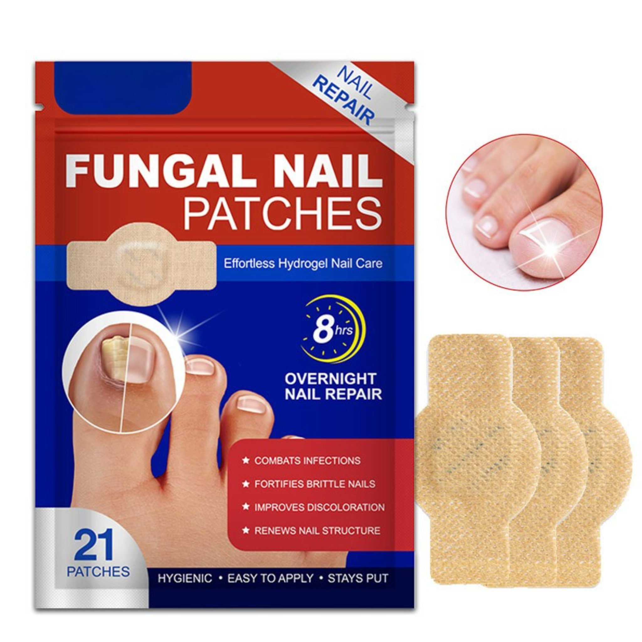 Nagelverzorging Hydrogel Patches
