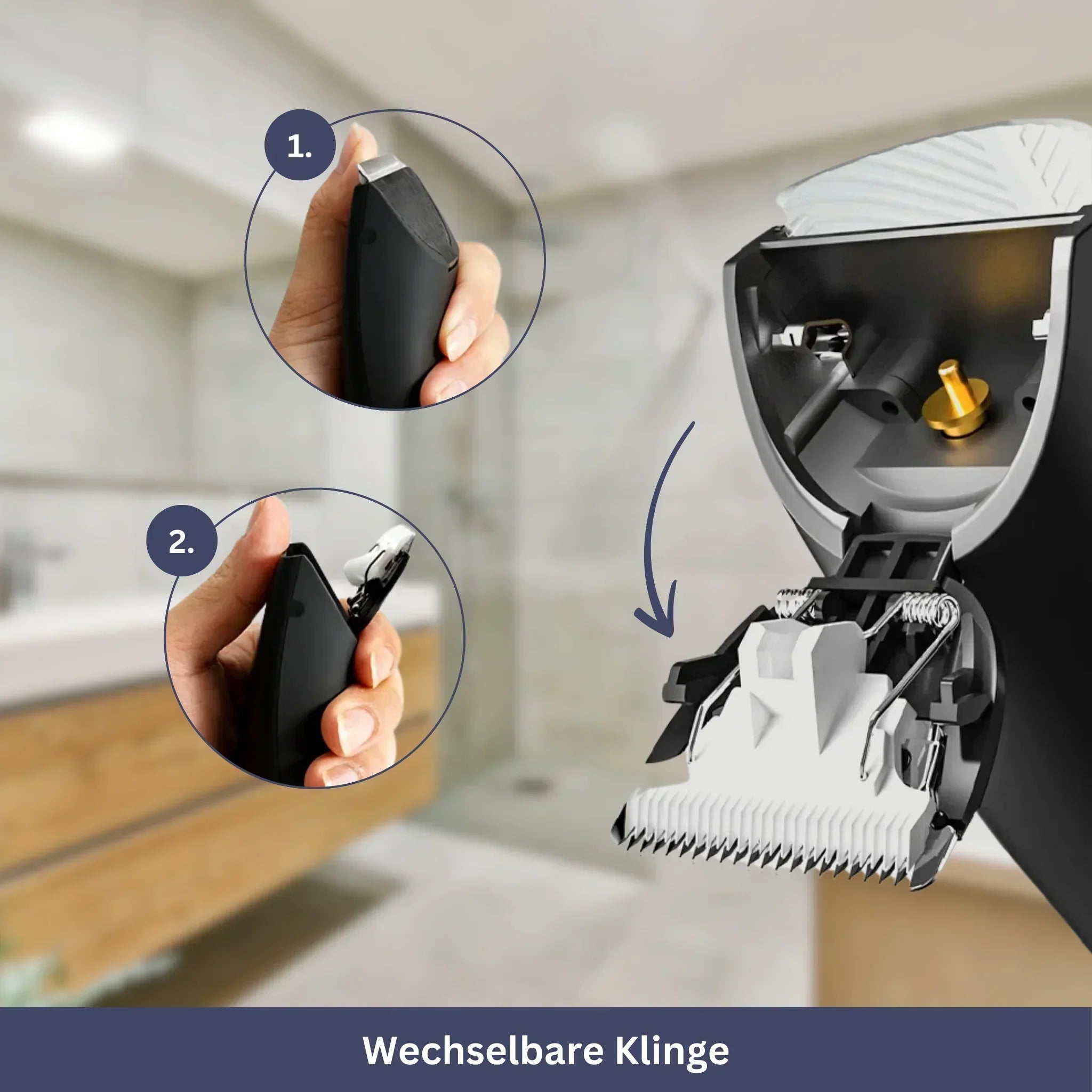 Precisietrimmer voor het Lichaam – Waterdicht en Oplaadbaar