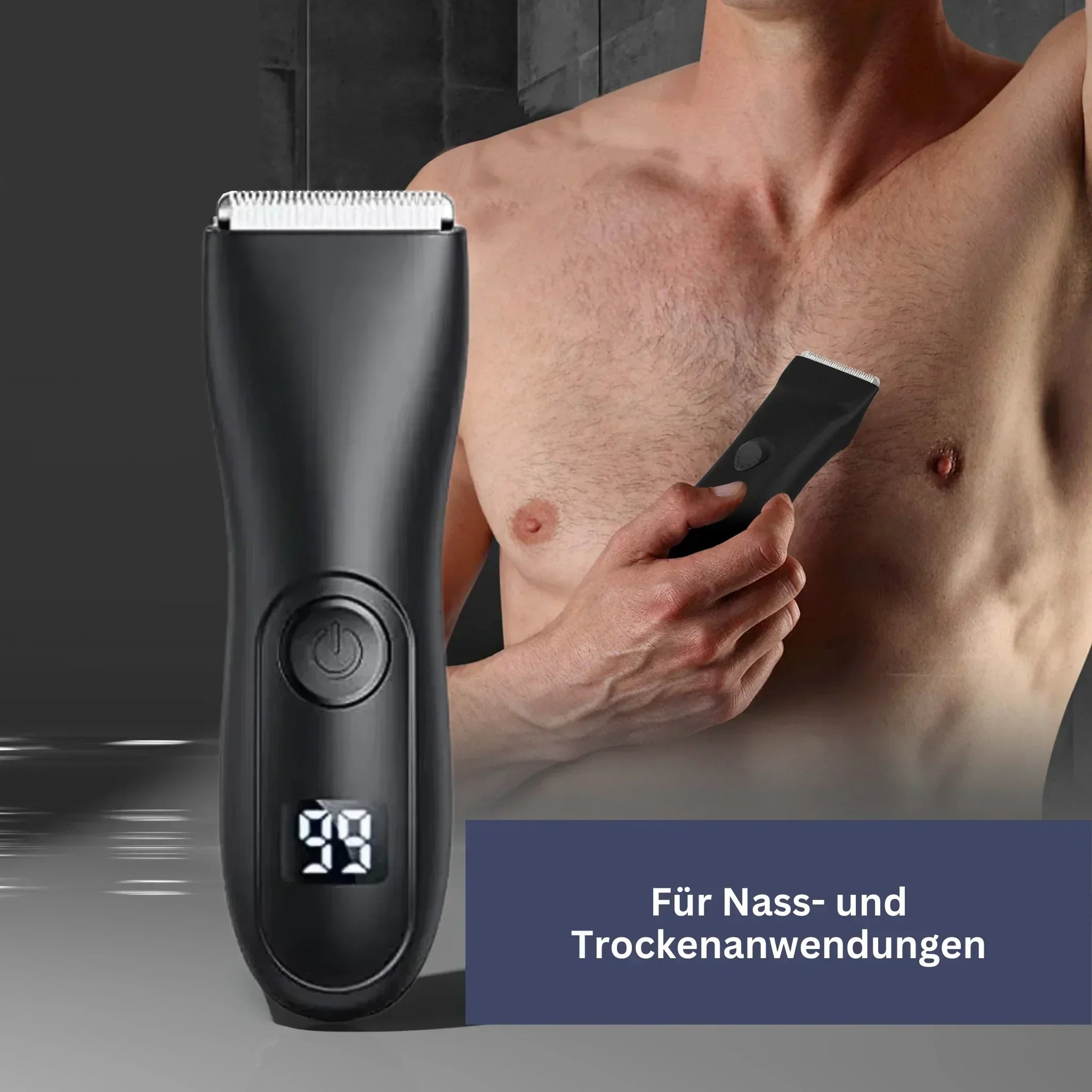 Precisietrimmer voor het Lichaam – Waterdicht en Oplaadbaar