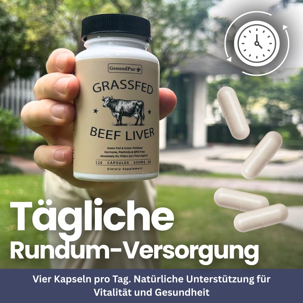 Runderlevercapsules – Energie & Vitaliteit