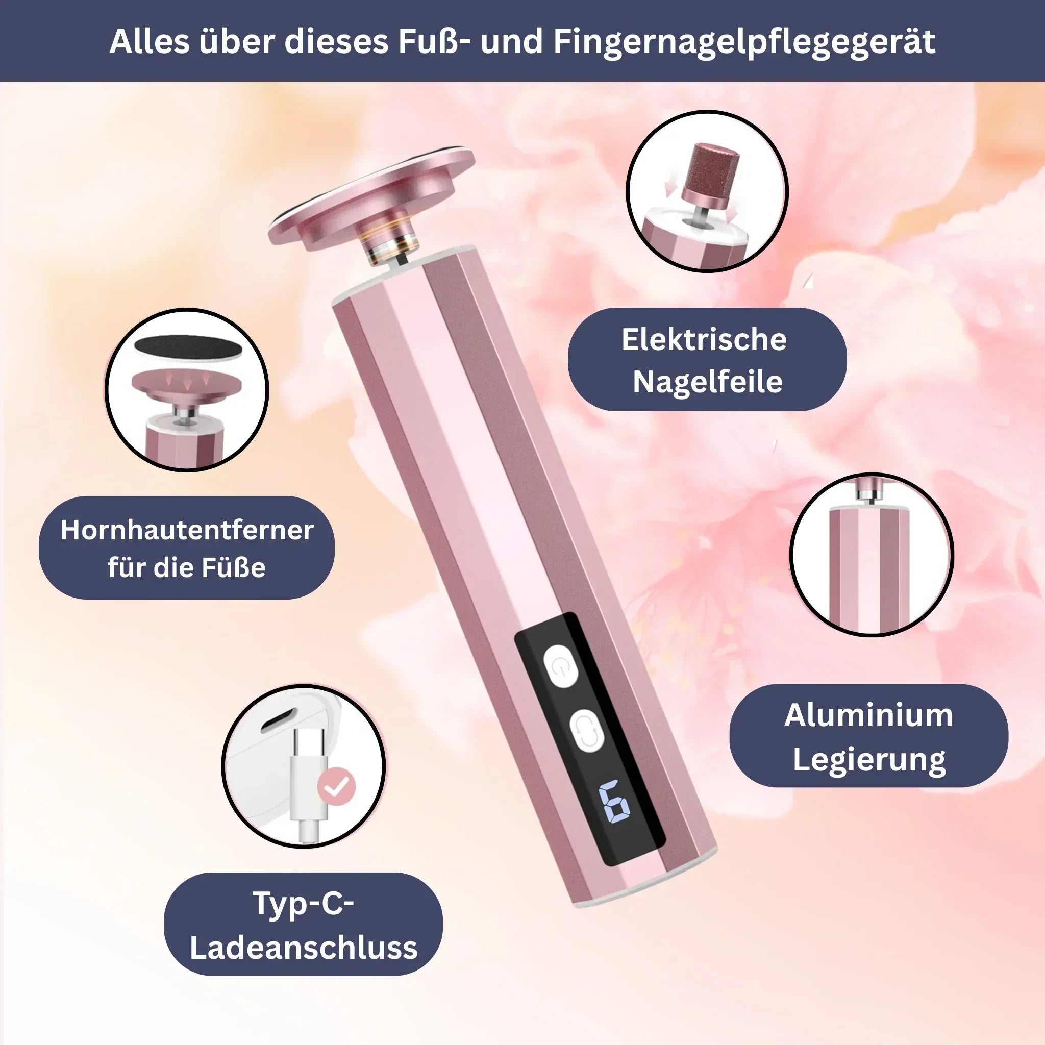 SamtFuß Pro – Elektrische Eeltverwijderaar