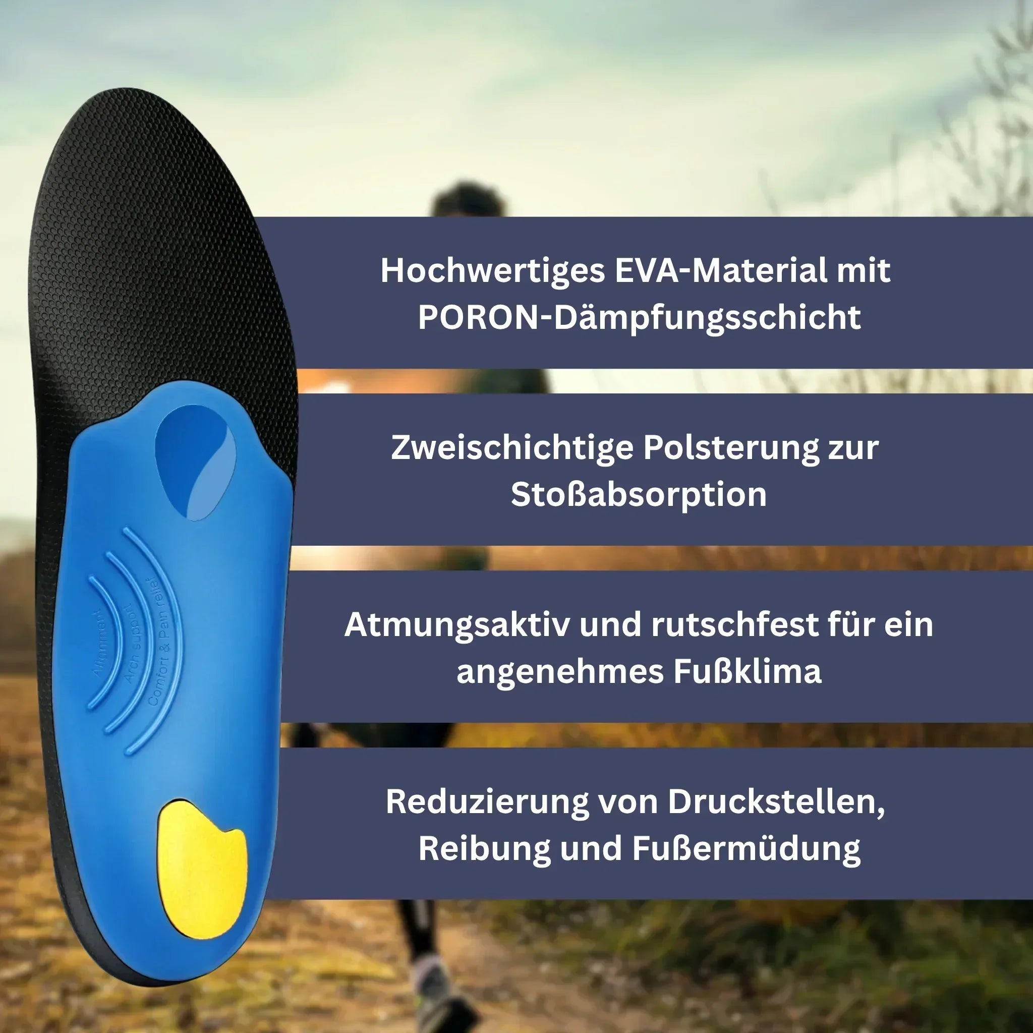 SoleFlex – Orthopedische Comfort-Inlegzolen