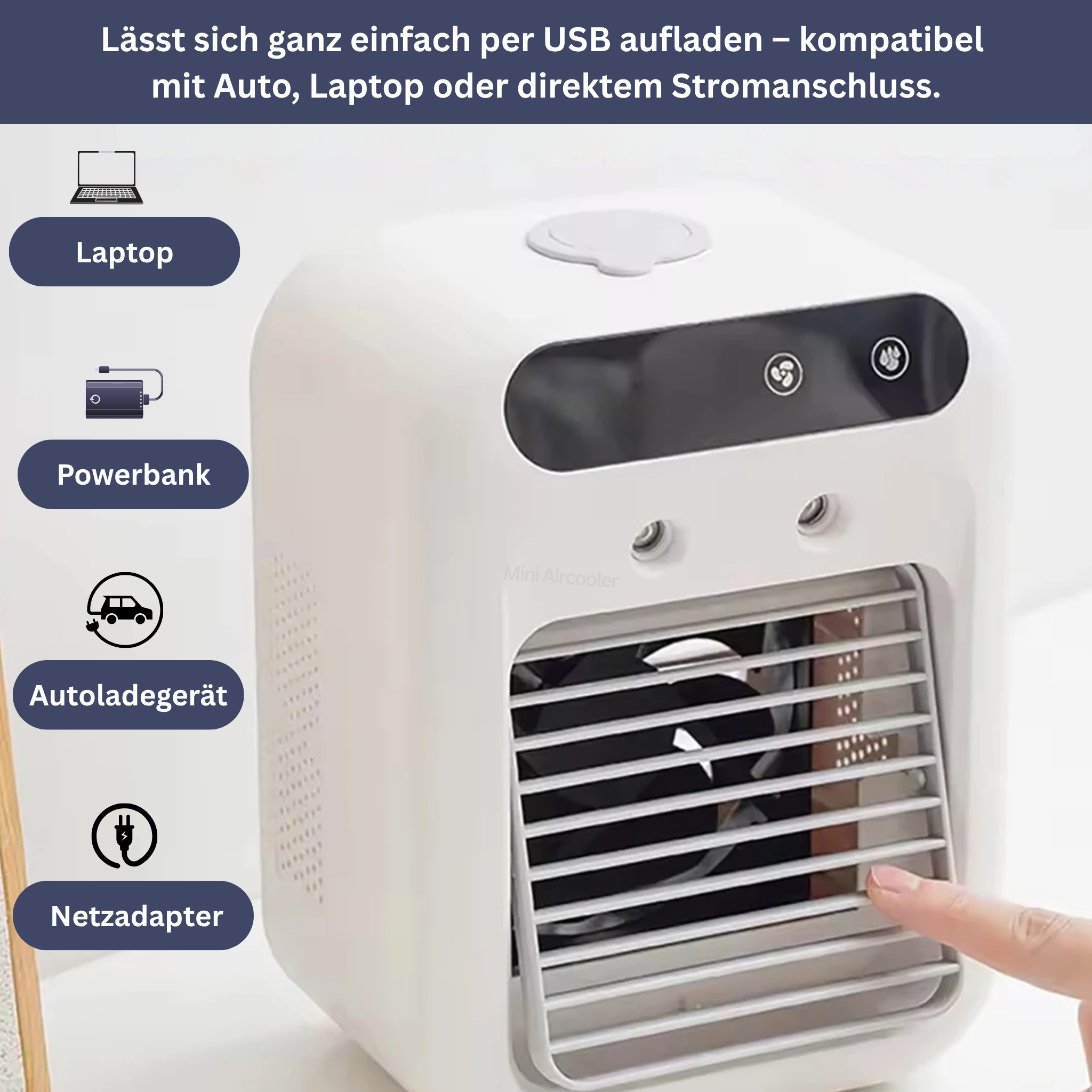 Zomer-airconditioner & geurventilator