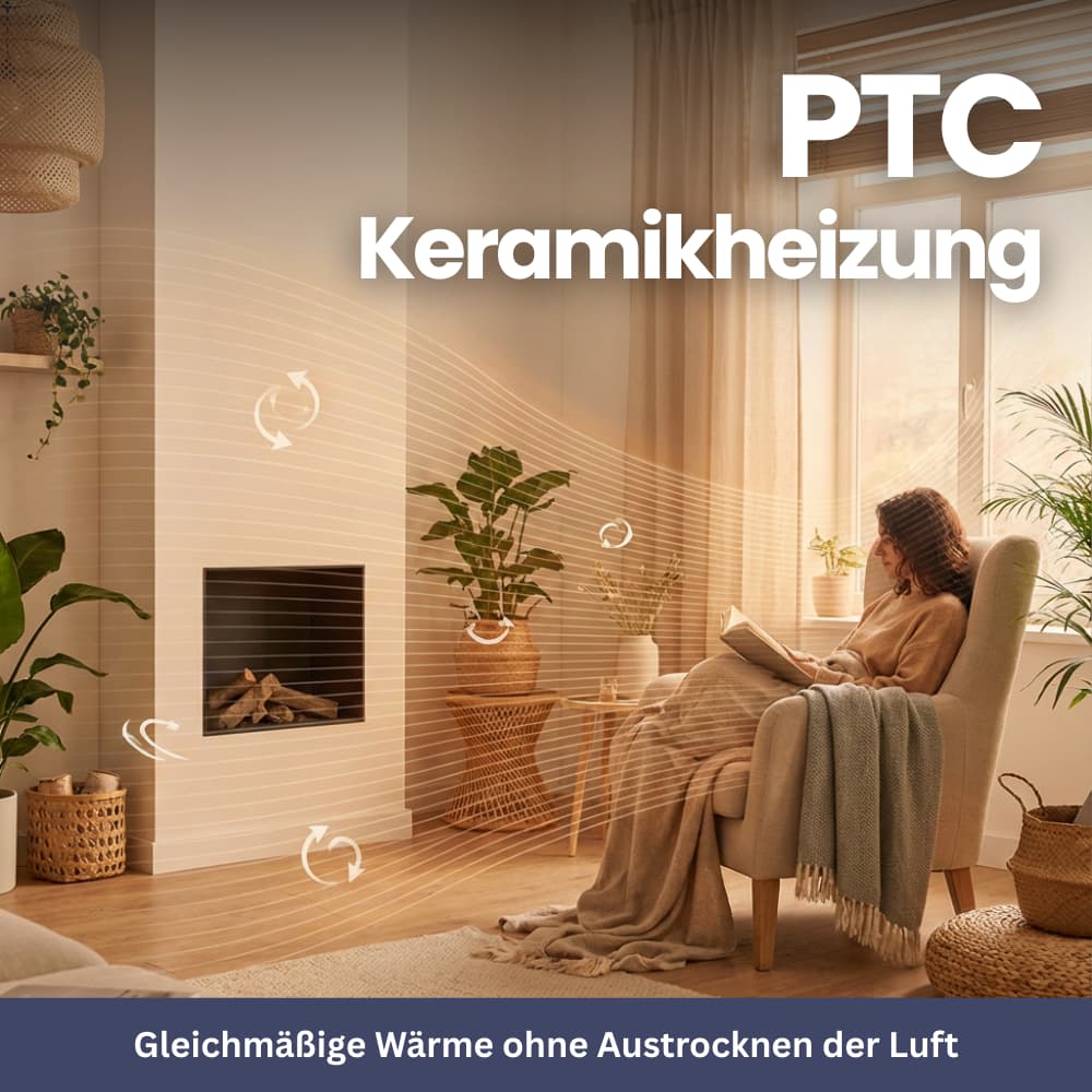 Stekkerruimteverwarmer 800 W