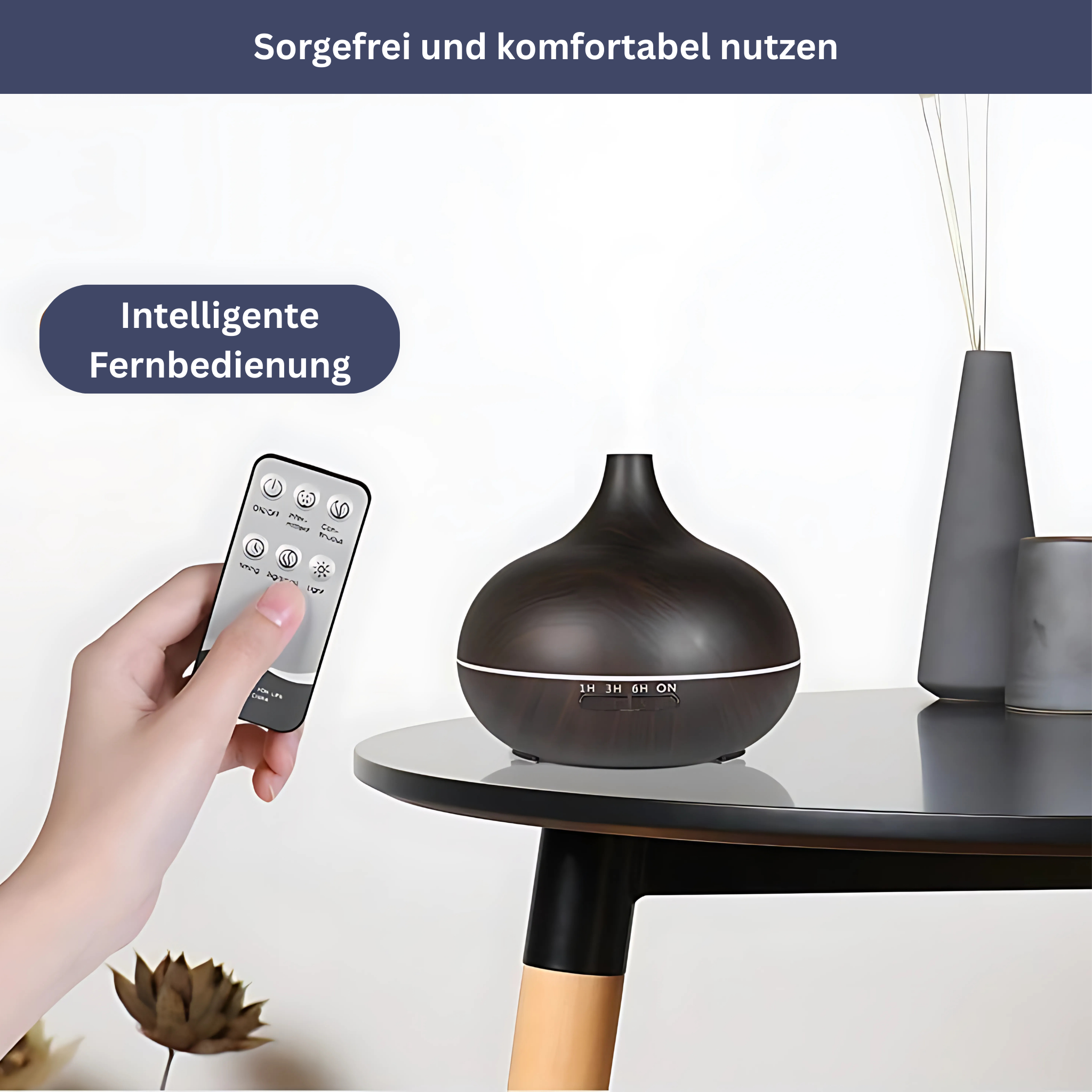 Ultraschall Luftbefeuchter mit Fernbedienung