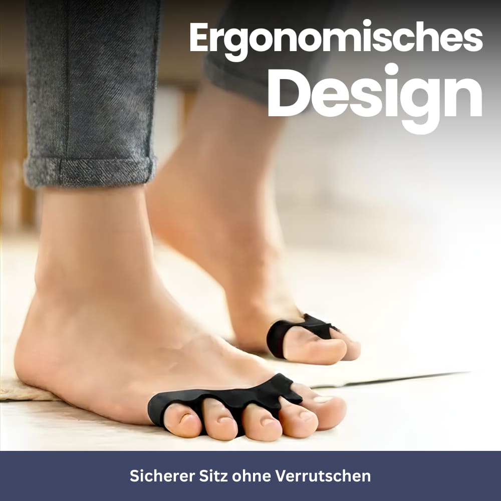RelaxToe – Teenspreider tegen hallux valgus & fasciitis plantaris