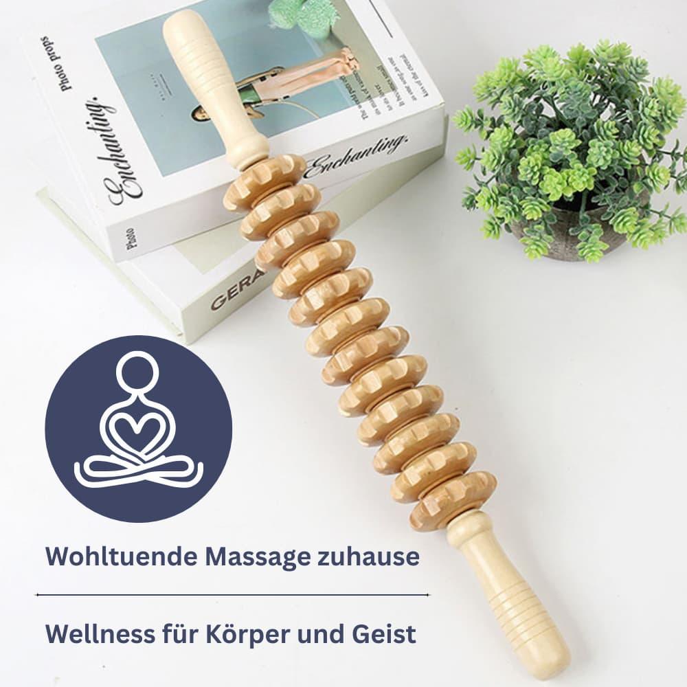 VitaWood – Cellulite Roller voor Lymfestroom en Versteviging
