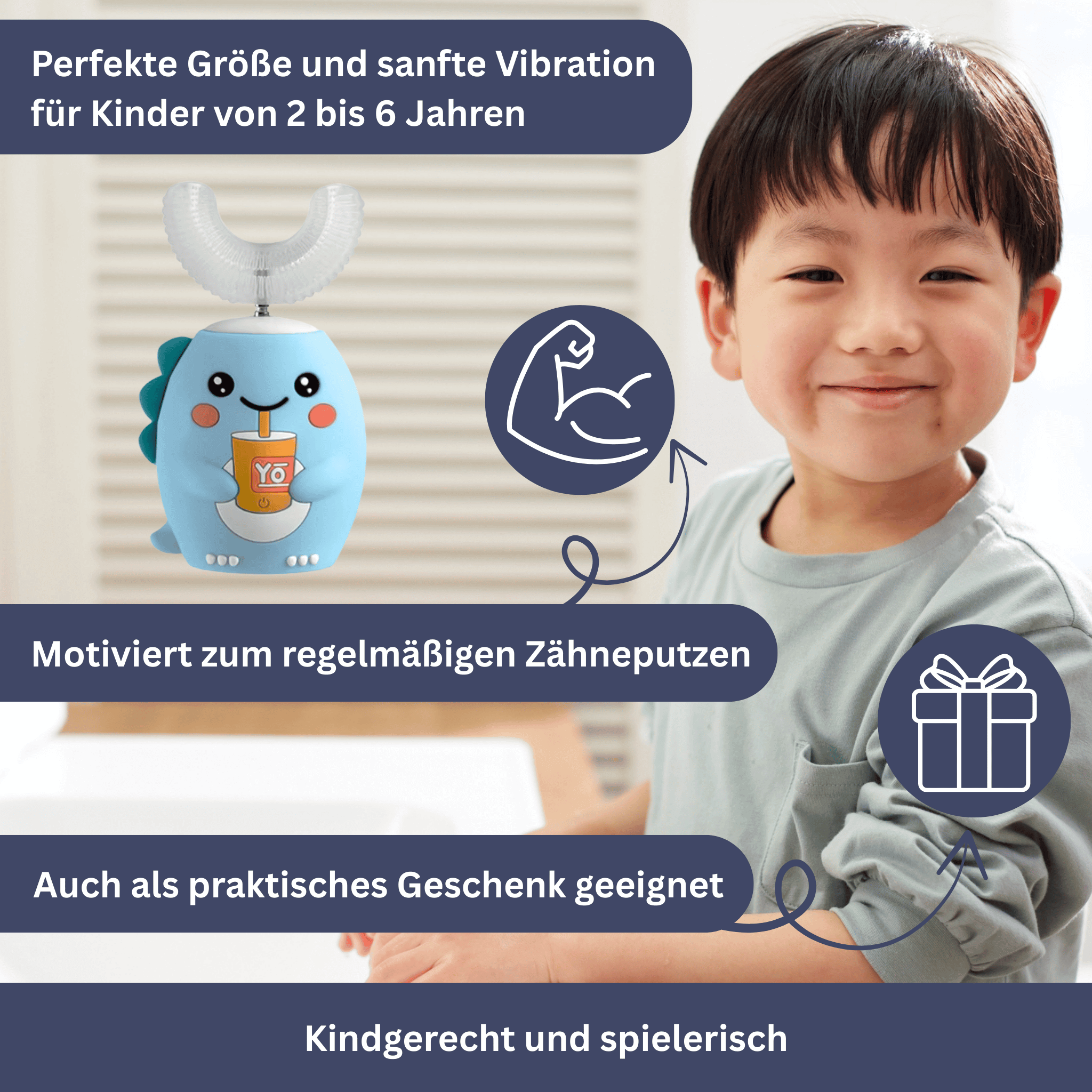 HappyZahn 360 – Slimme alles-in-één tandverzorging voor kinderen