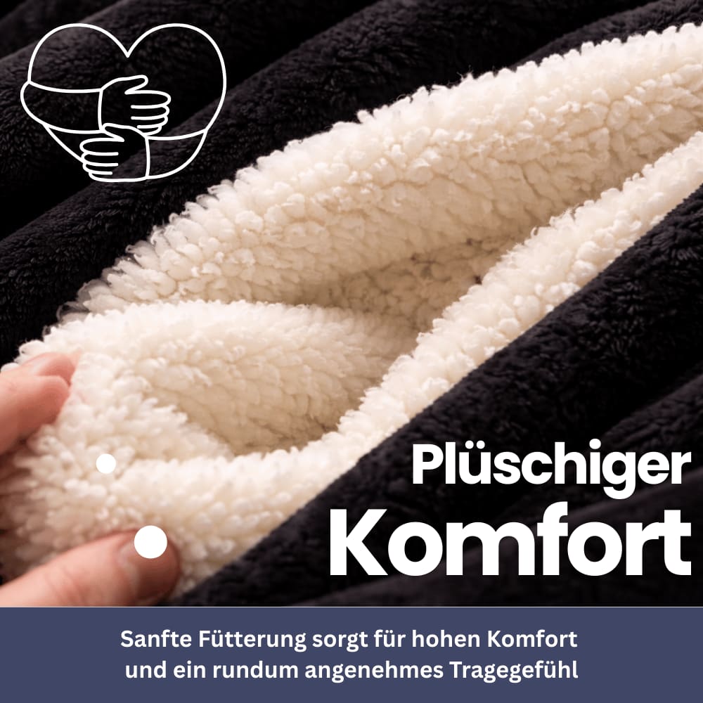 Warmtewonder – Hoodie deken met mouwen