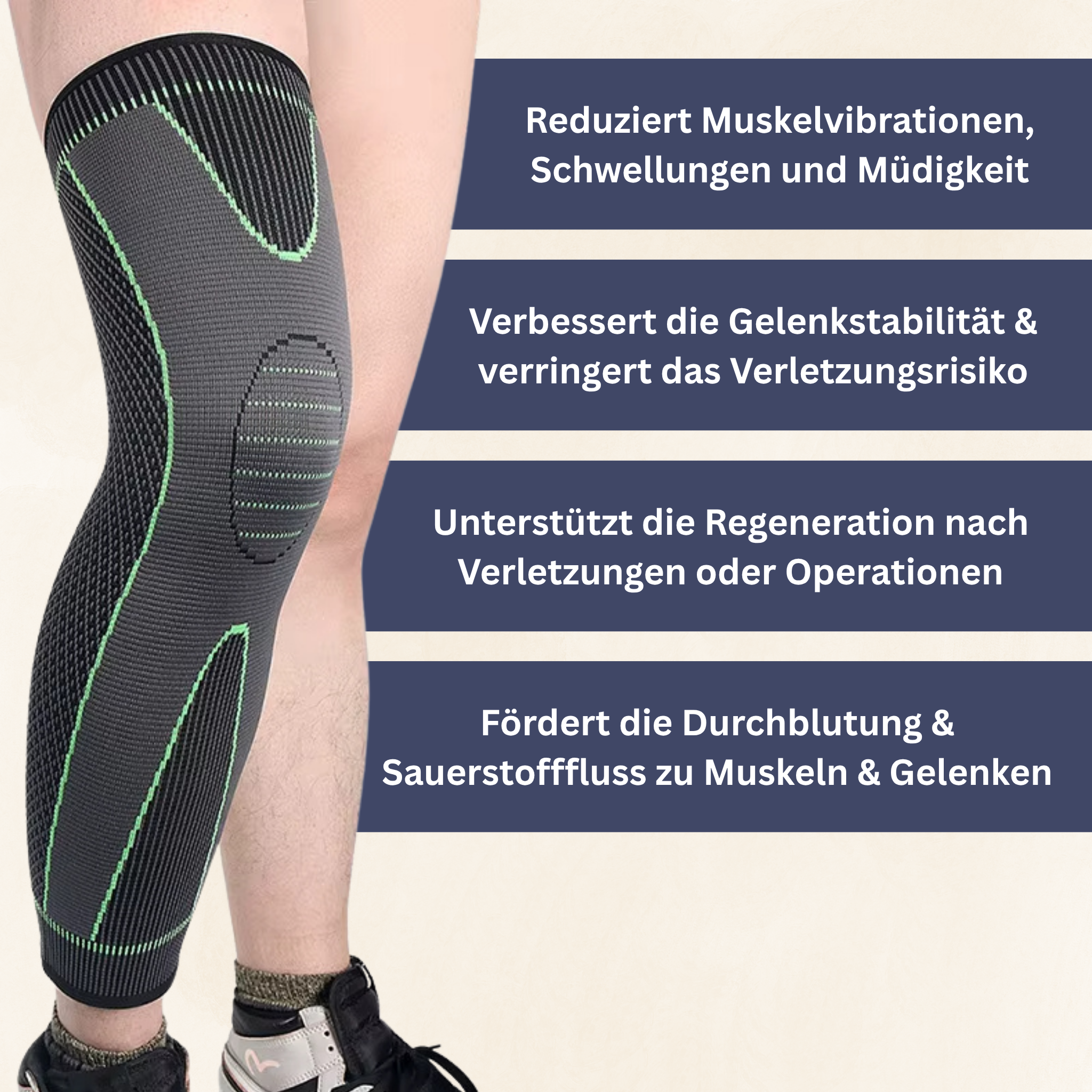 PowerKnee Kompressions-Kniebandage