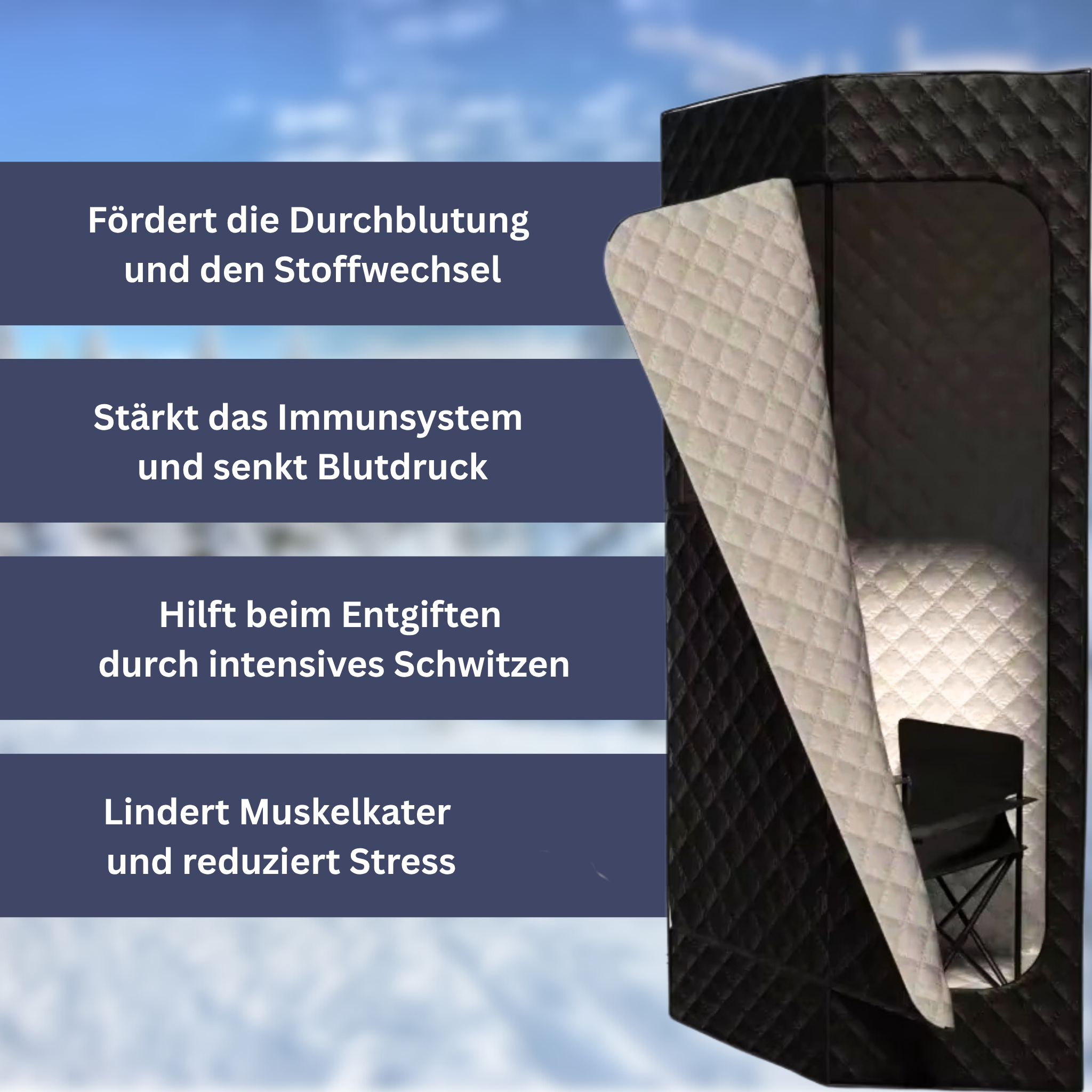 ThermoBox – Stoomsauna