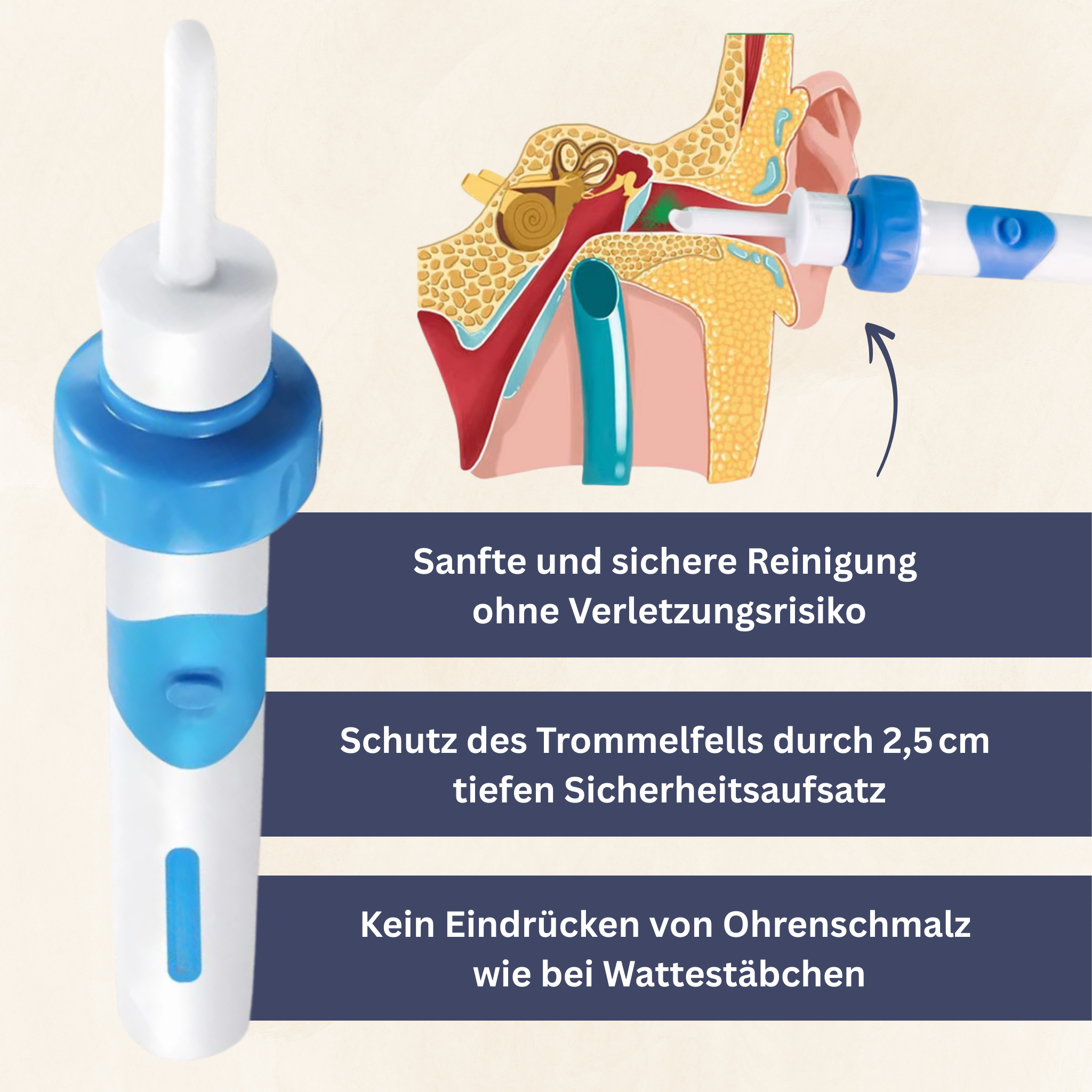HearClear – Oorreiniger met zuigfunctie