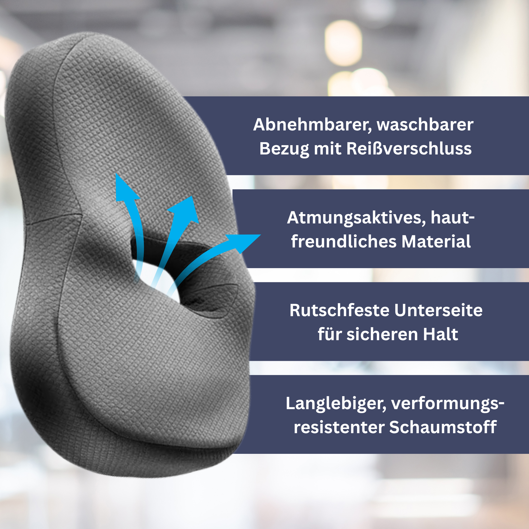 PosturePlus - Orthopedisch zitkussen