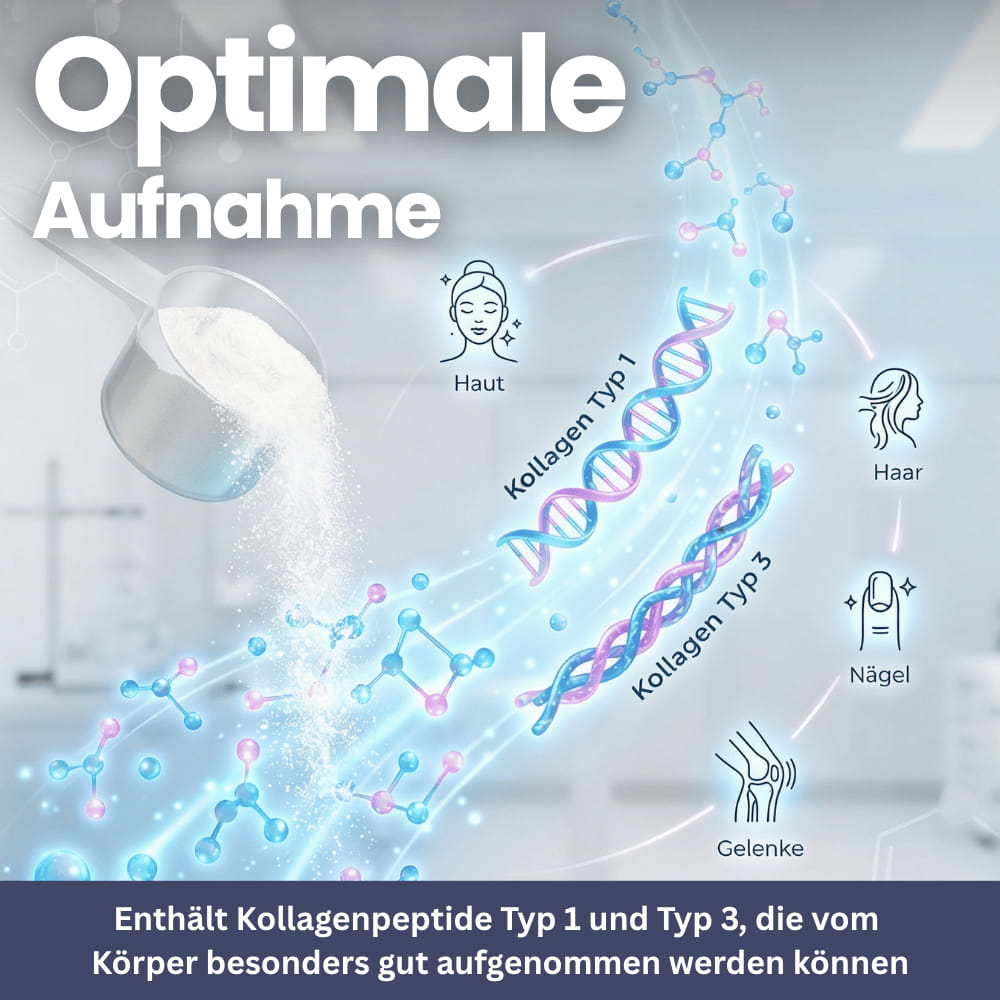 Kollagen Pulver mit Vitamin C & Biotin