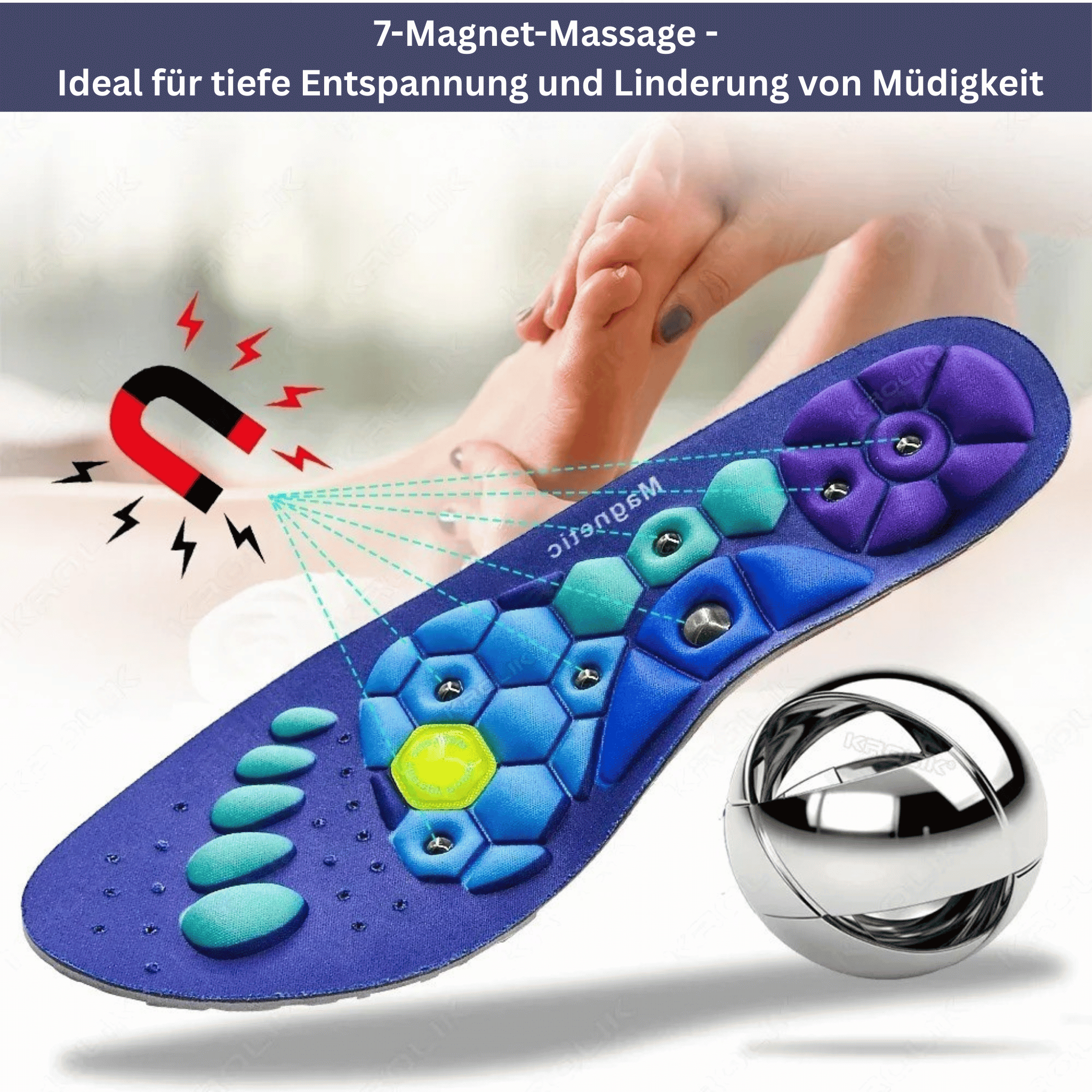 Sportzolen met Magneettherapie