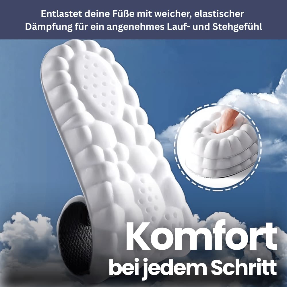 CloudWalk – Ulzachte Comfort-Inlegzolen