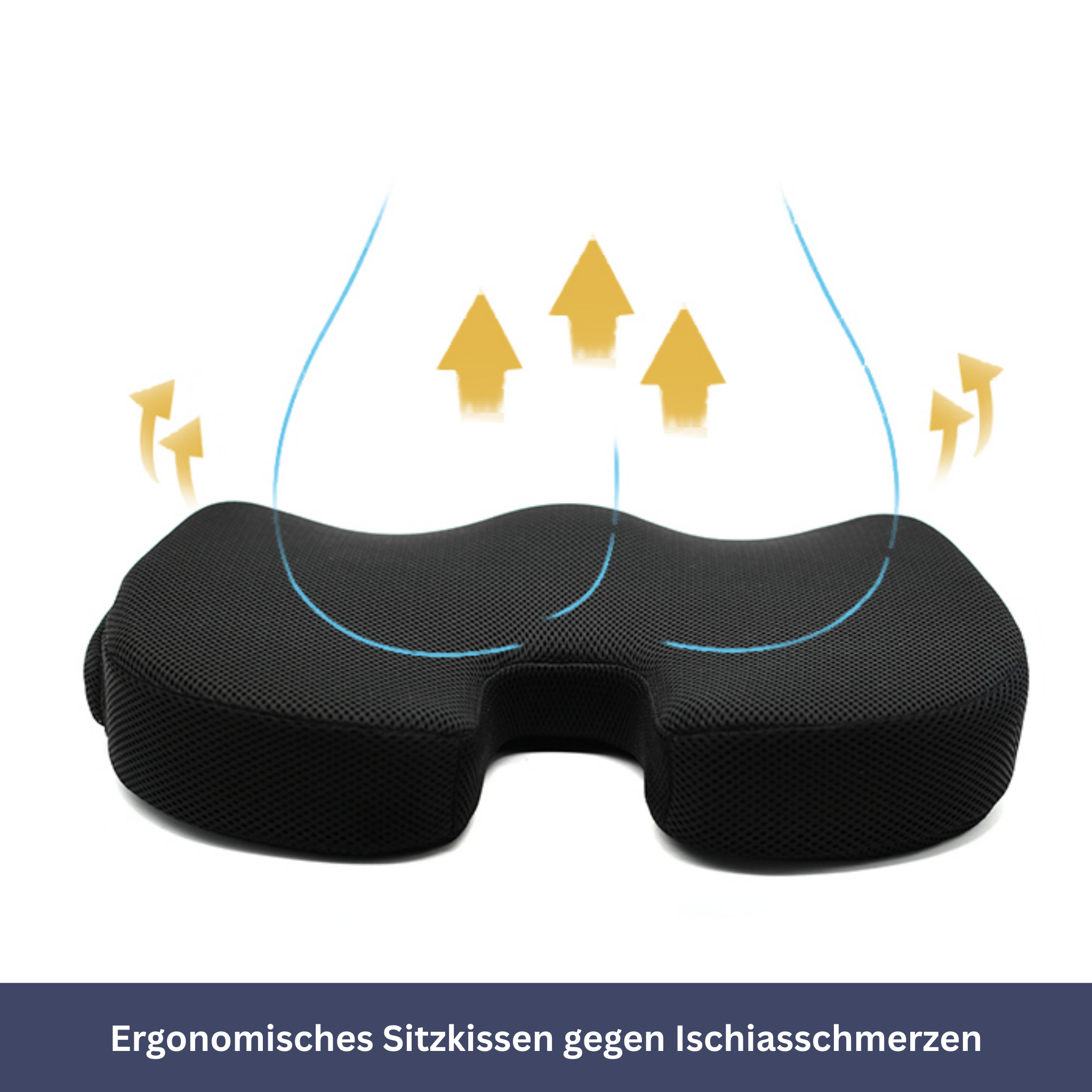 Ergonomisch zitkussen tegen ischiaspijn