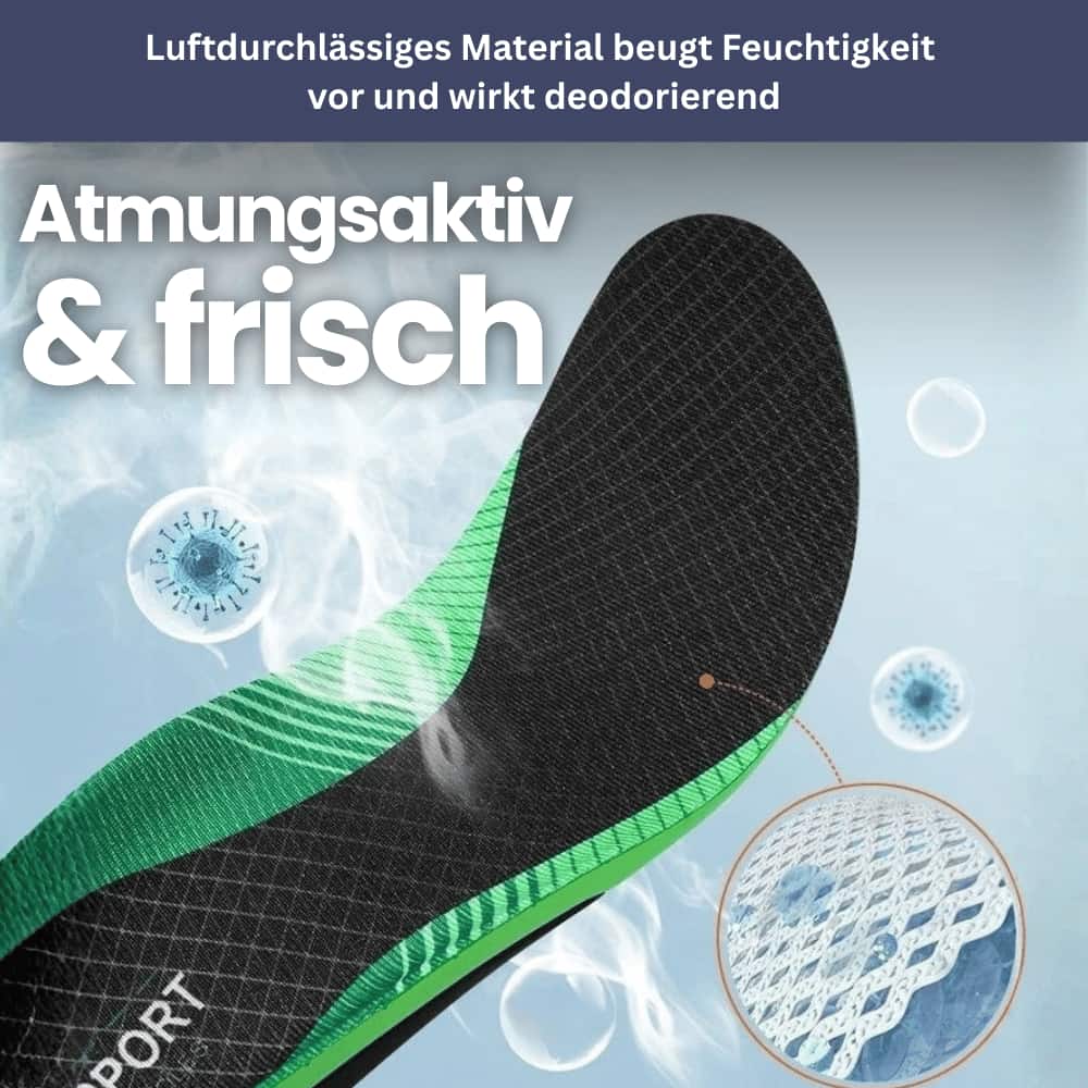 OrthoSohle Pro – Einlegesohle mit Fußgewölbeunterstützung